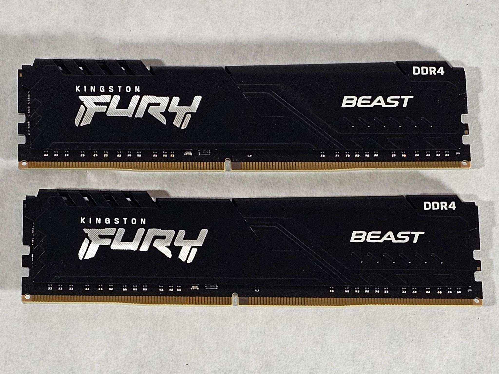 32GB DDR4 (2x16GB) Kingston FURY BEAST