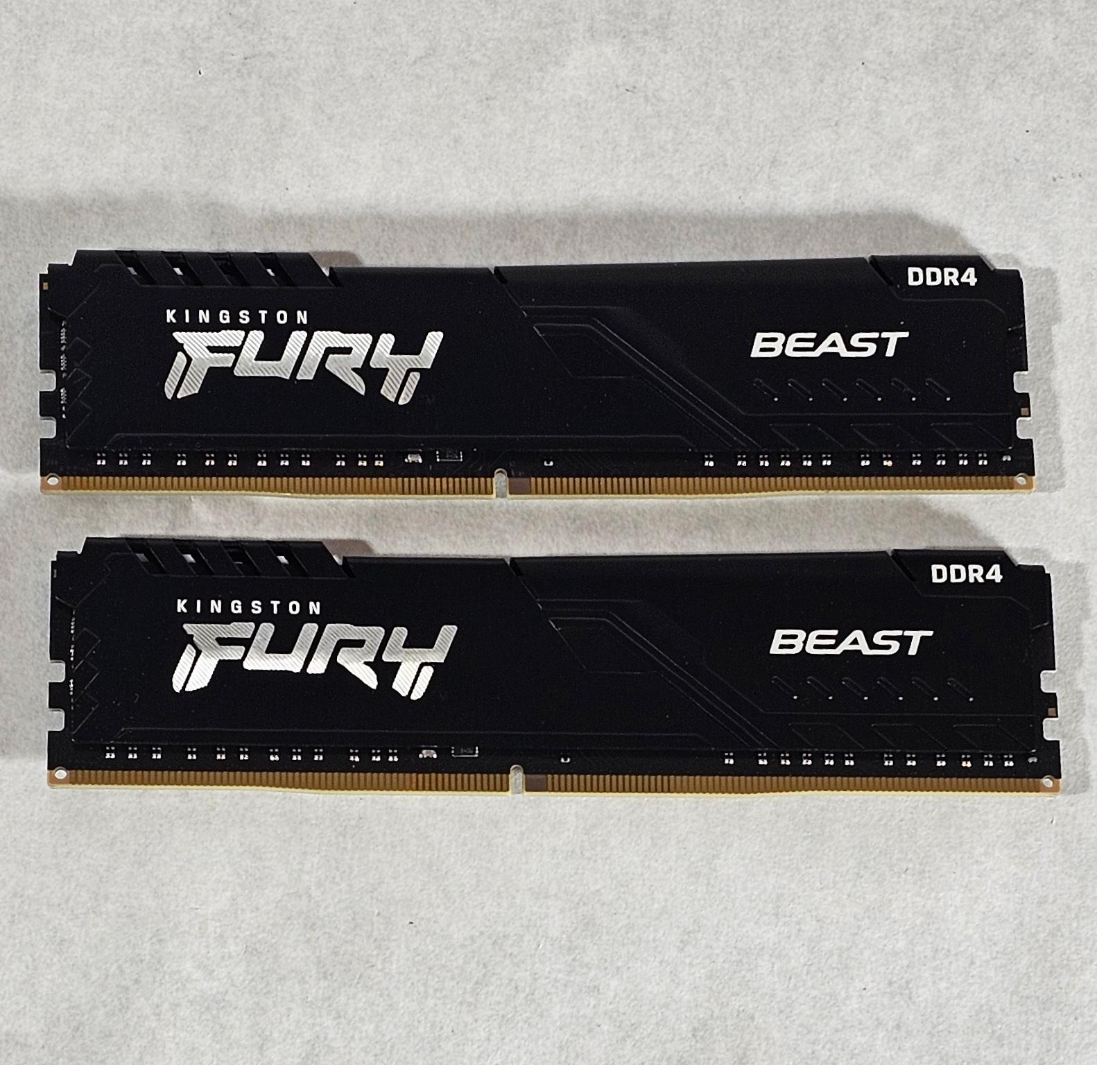 32GB DDR4 (2x16GB) Kingston FURY BEAST