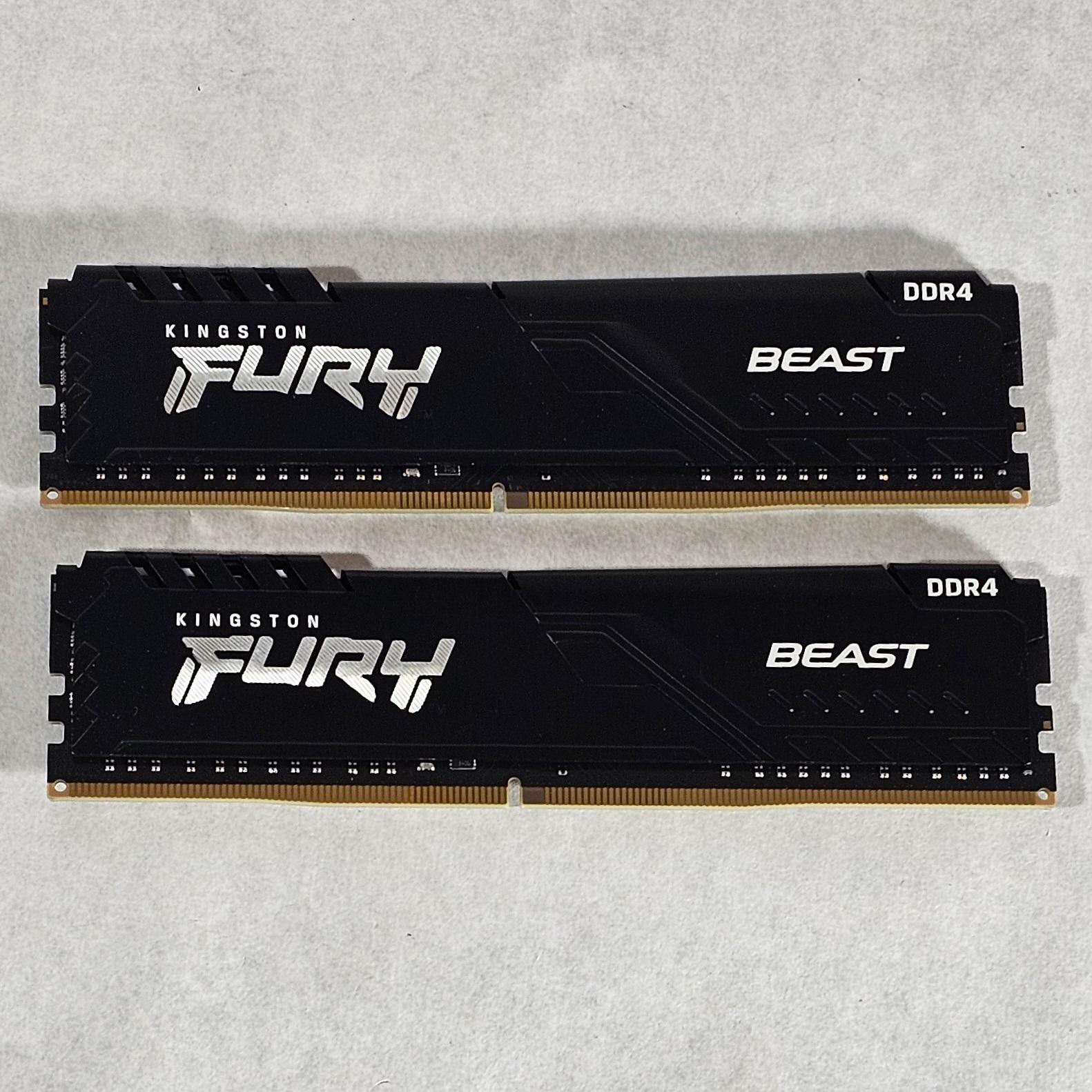 32GB DDR4 (2x16GB) Kingston FURY BEAST
