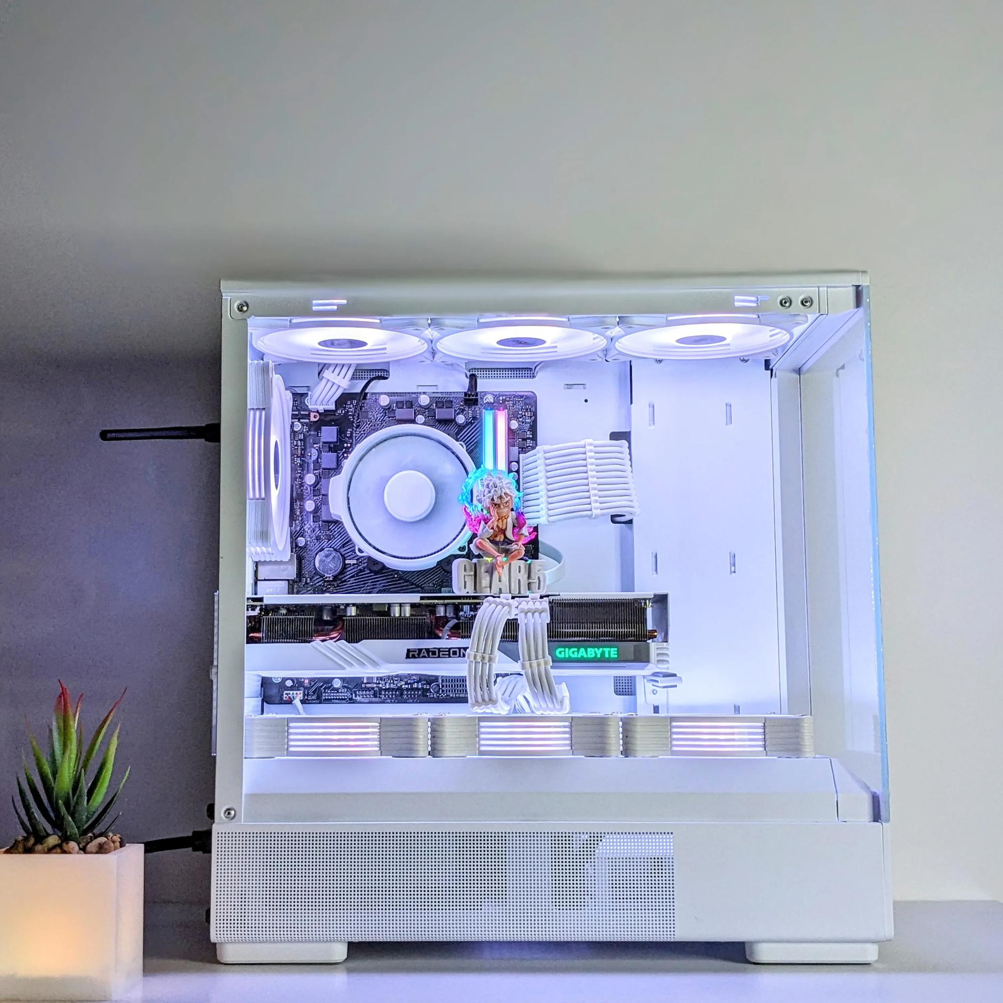 The OnE PiEce🏴‍☠️⚪️💎1440P Gaming Beast⚪️RX 7600XT⚪️16GB RAM⚪️Ryzen 5⚪️1TB PCIE NVMe⚪️Windows 11 Pro