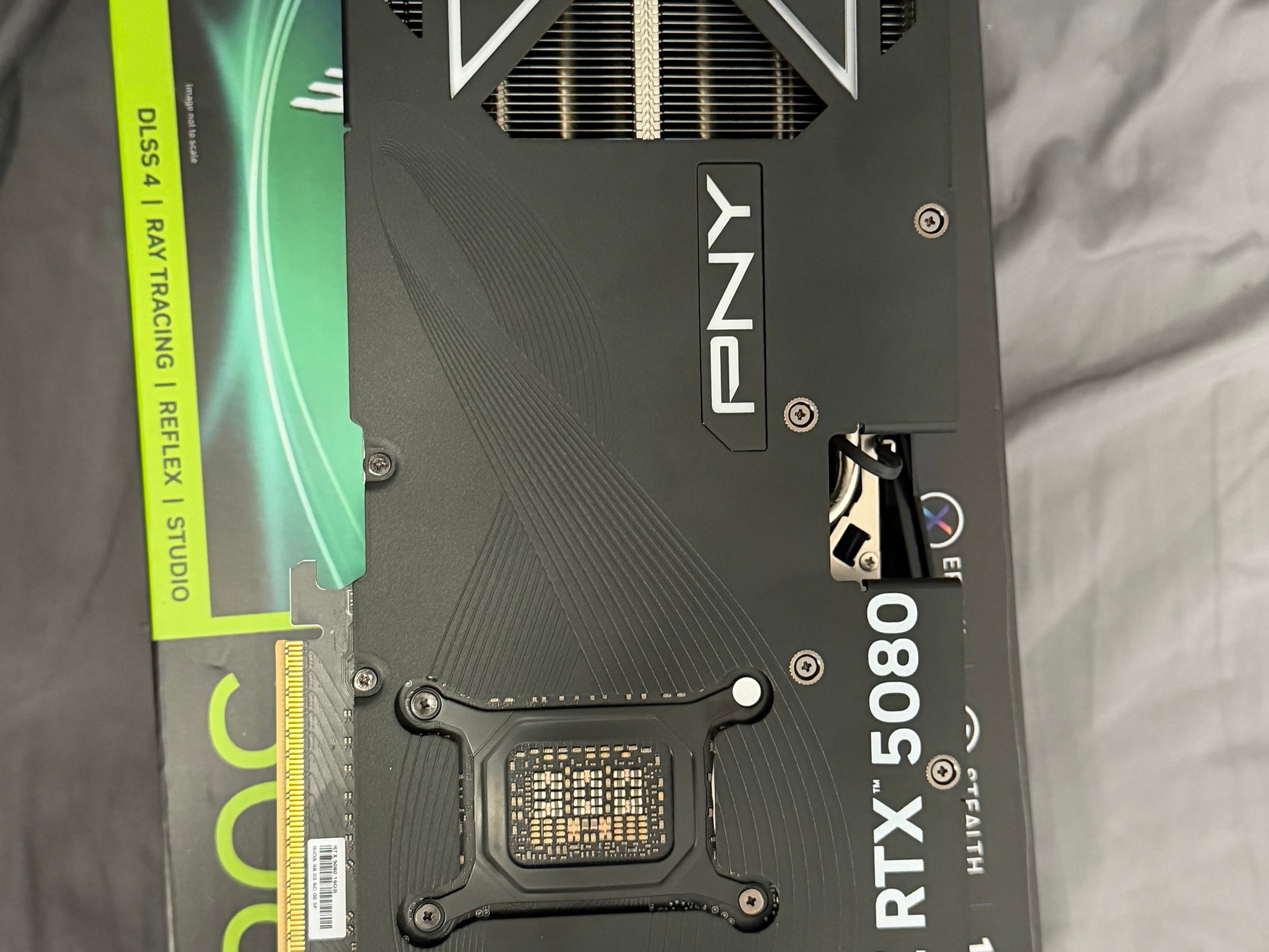 PNY GeForce RTX 5080 ARGB EPIC-X RGB Overclocked Triple Fan