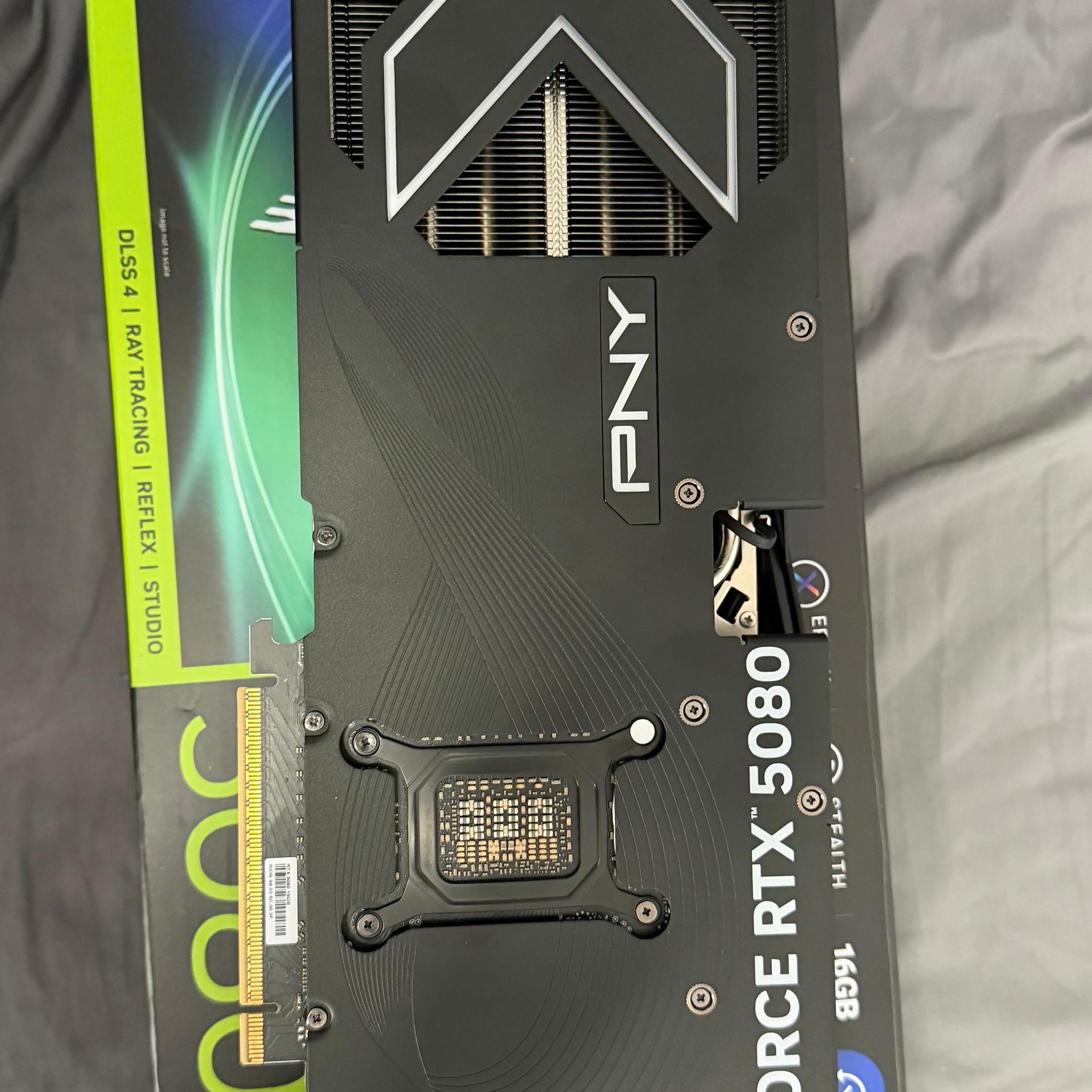 PNY GeForce RTX 5080 ARGB EPIC-X RGB Overclocked Triple Fan