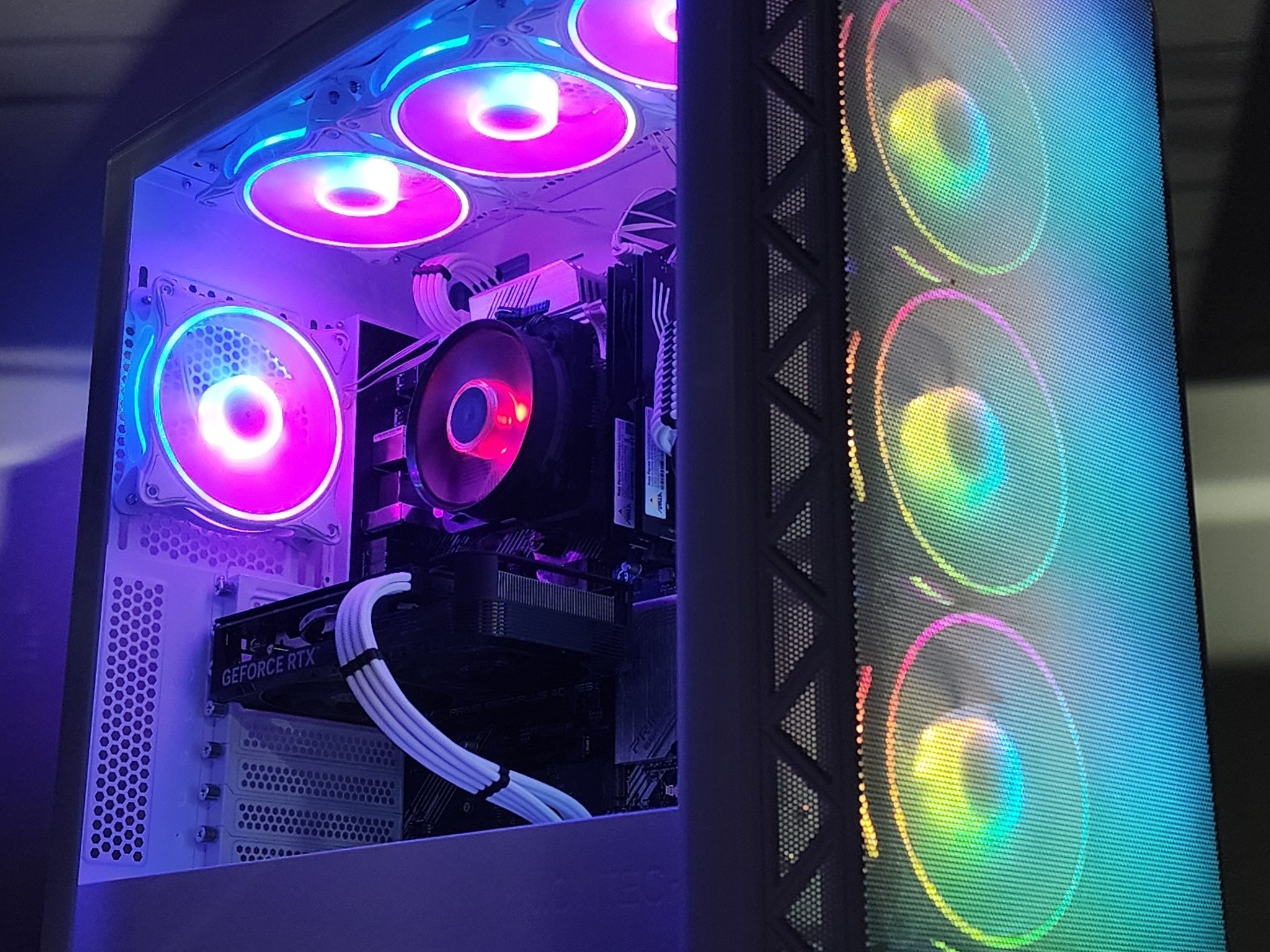 Gaming PC Ryzen 7 5700X 16GB RAM 500GB SSD RTX 4060 8GB Windows 11 Computer