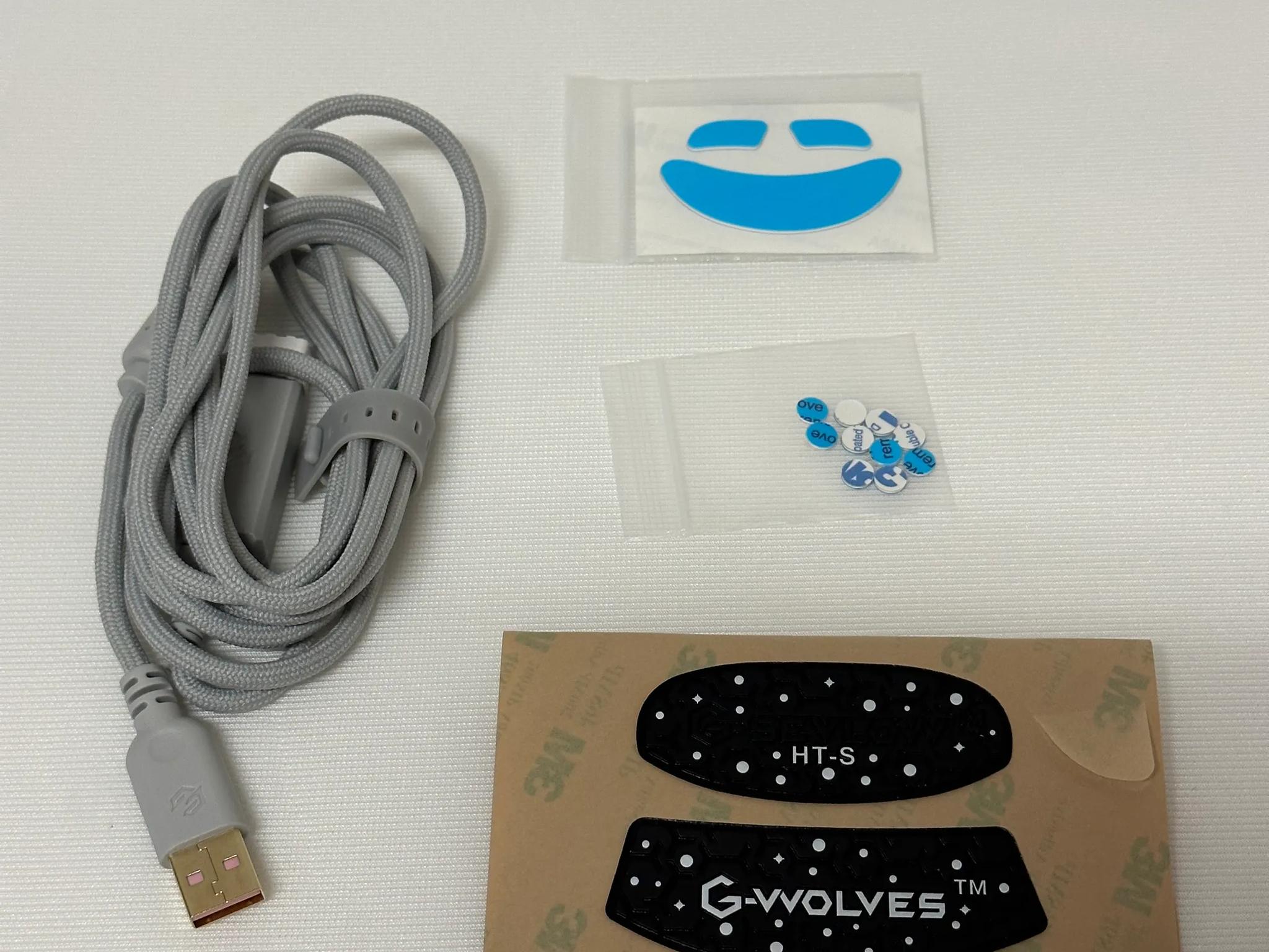 G-WOLVES Hati S Wireless Gaming Mouse - White