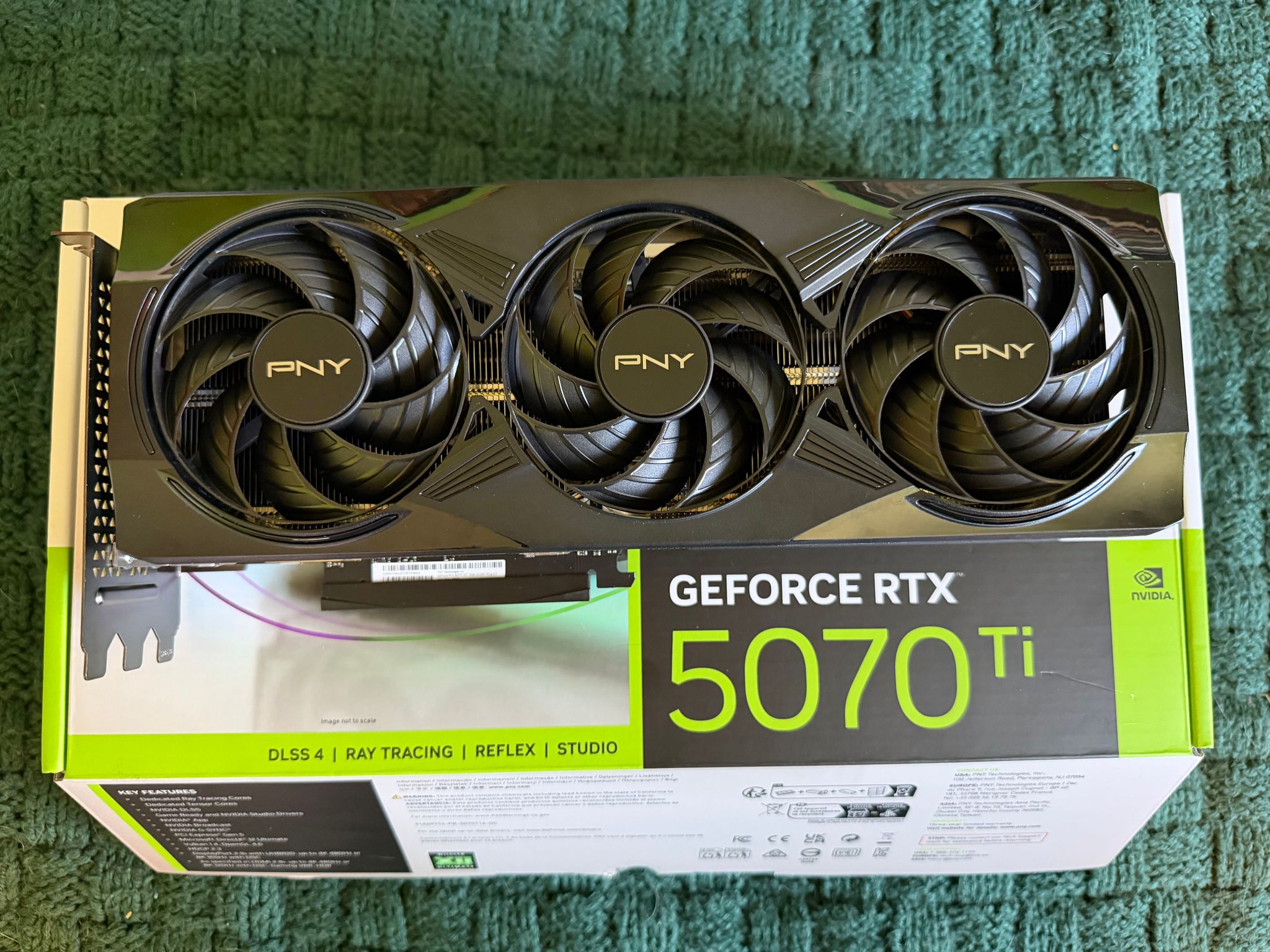 PNY GeForce RTX 5070 Ti OC Triple Fan