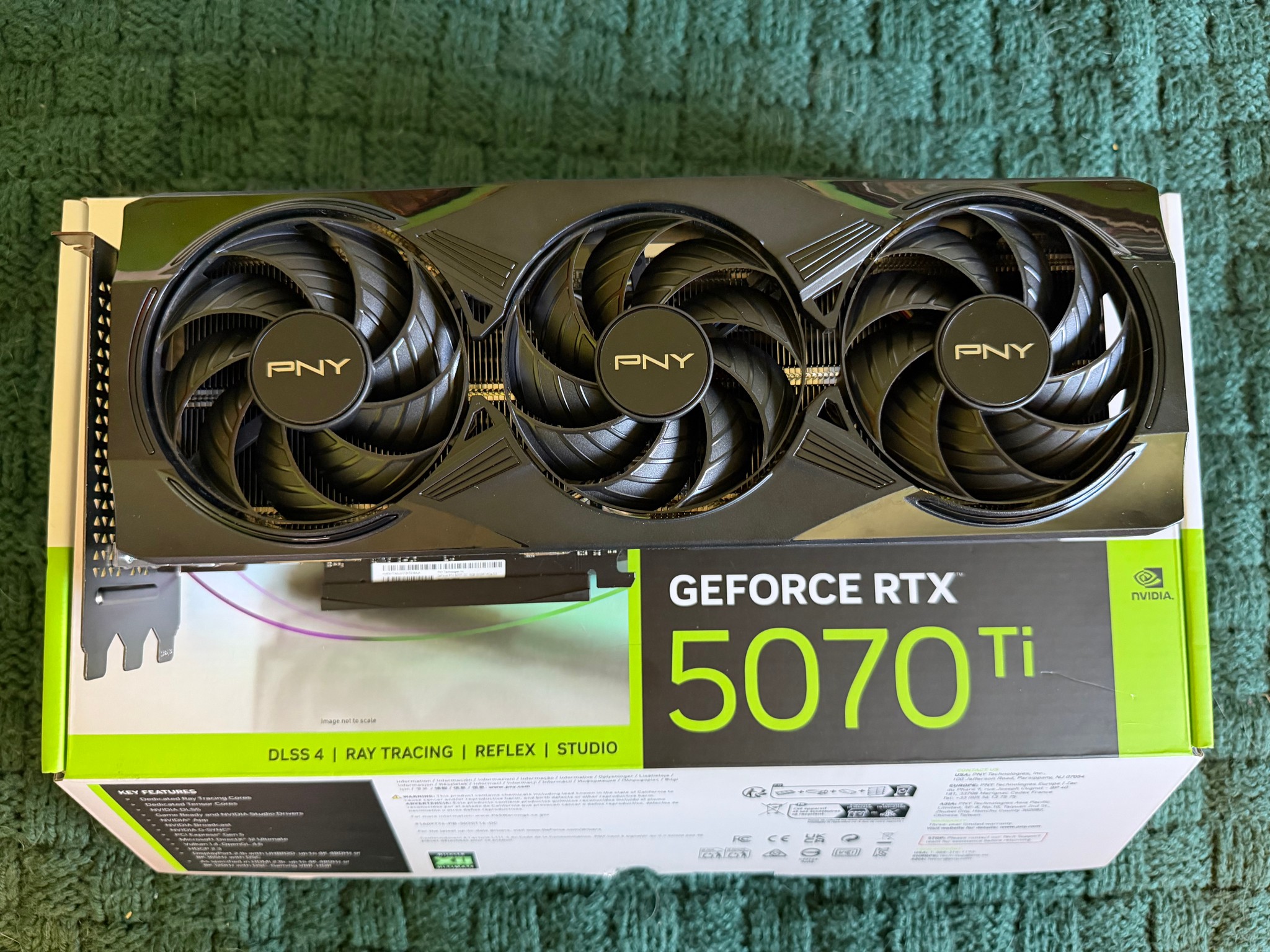 PNY GeForce RTX 5070 Ti OC Triple Fan