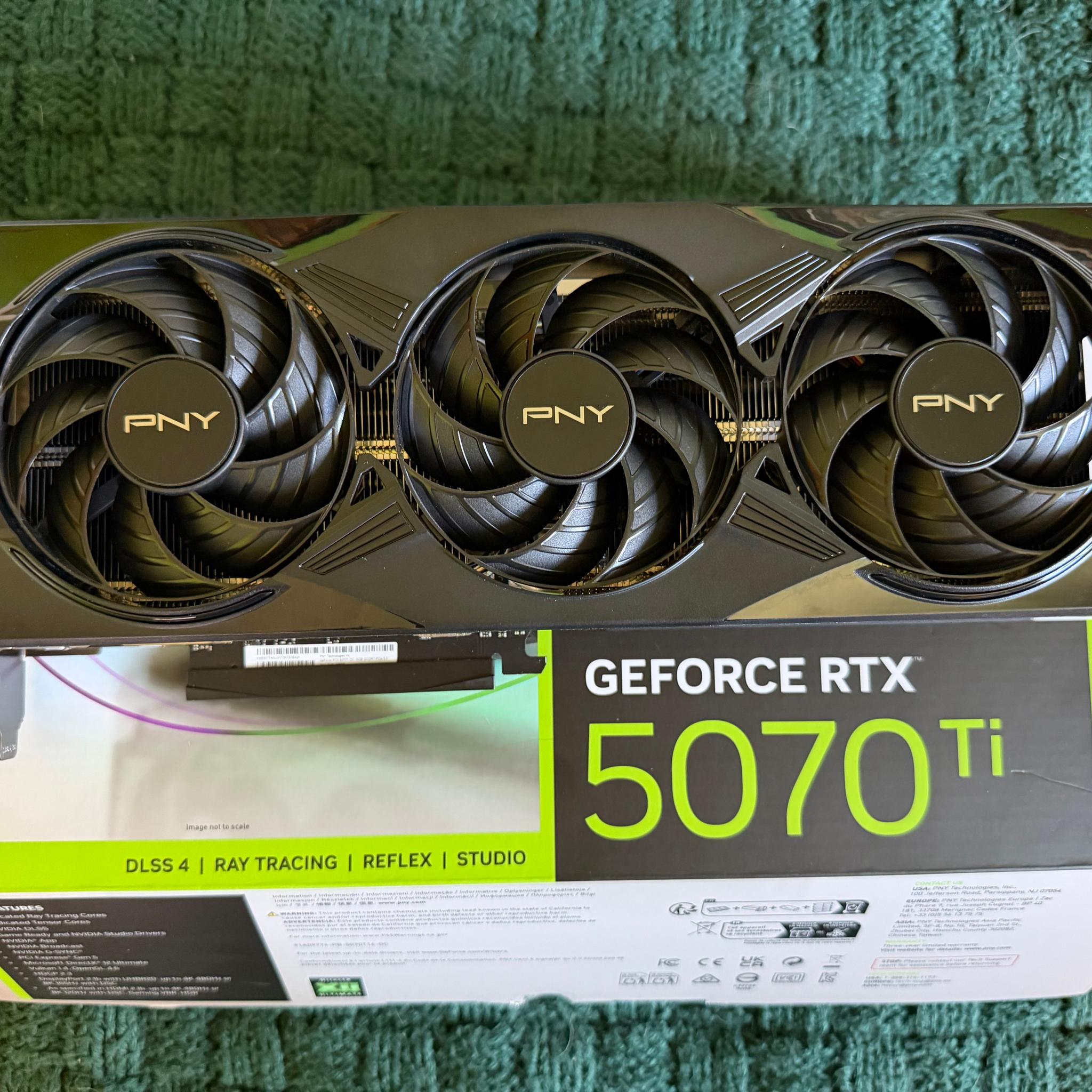 PNY GeForce RTX 5070 Ti OC Triple Fan