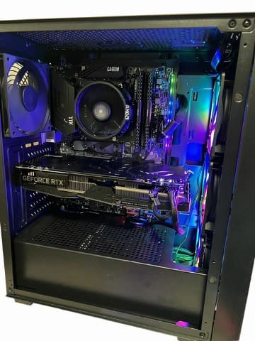 🔥 Premium Ryzen 5 + ASUS ROG Strix RTX 2060 Gaming PC | Windows 11 Pro | Plug & Play 🔥