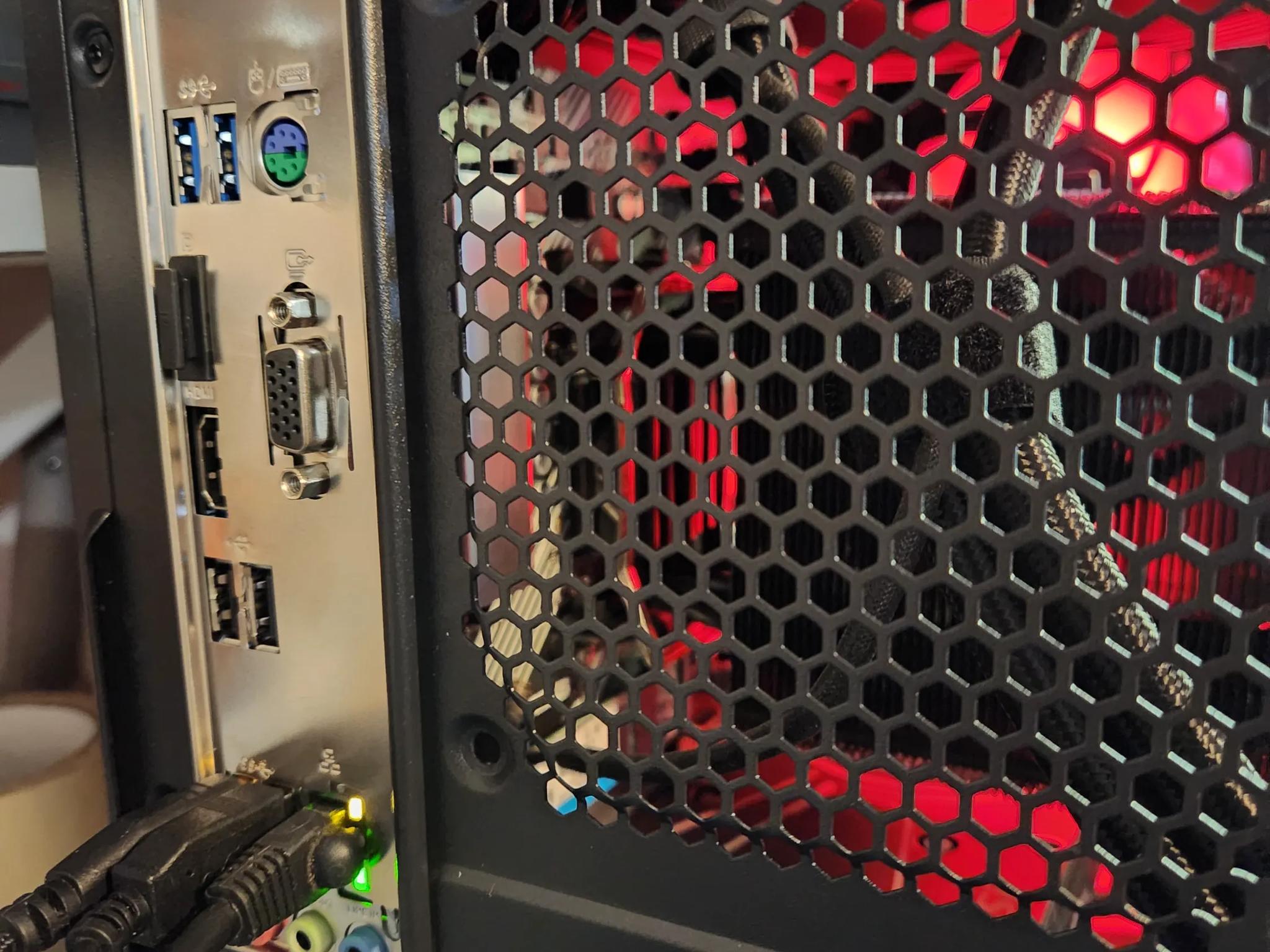 The RED MONSTER 2 1080p gaming pc GTX 1080 SEAHAWK and Ryzen 7 1700X