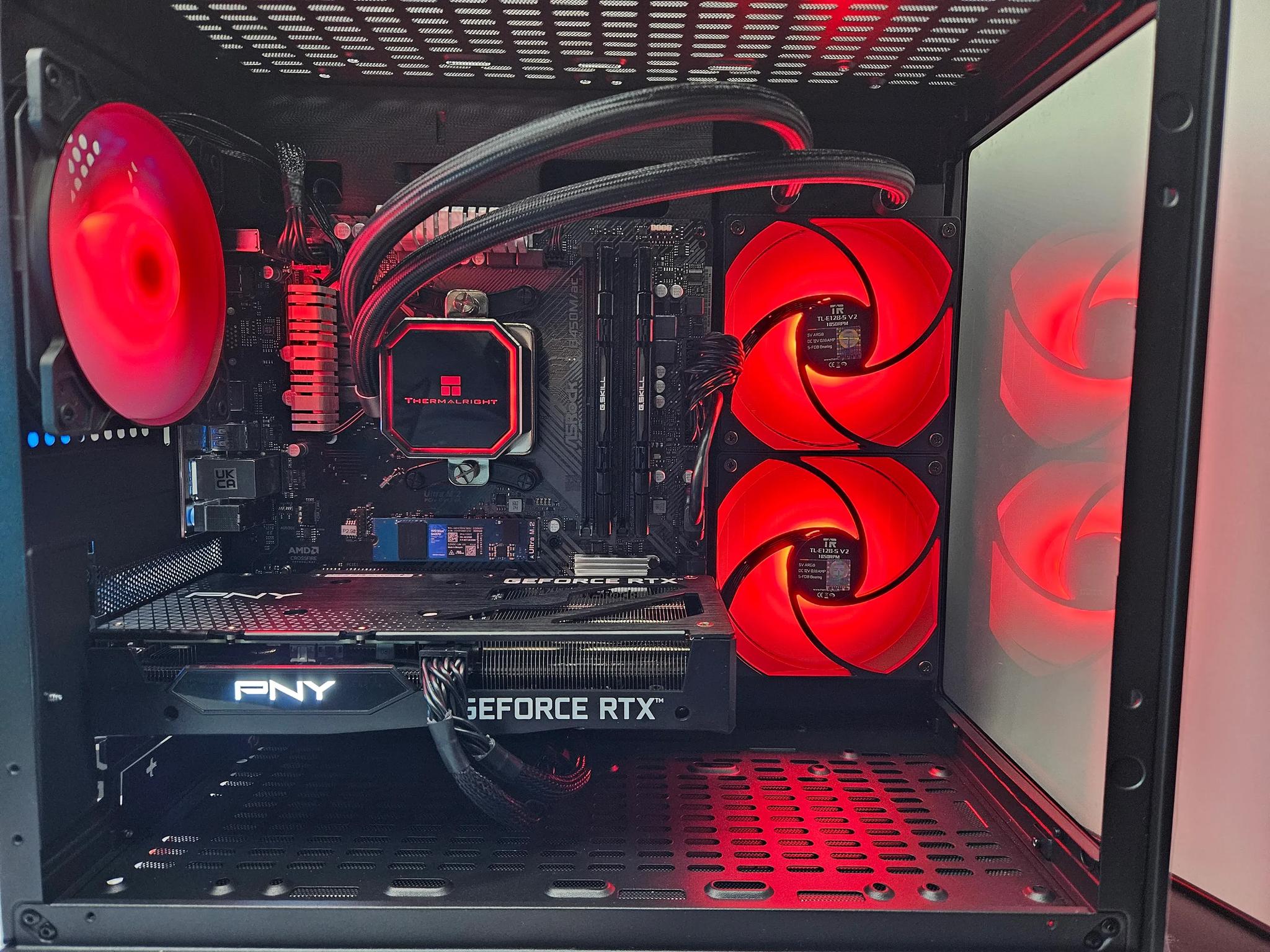 Budget Baller Liquid Cooled Gaming RIG Ryzen 5 5500 / 16GB / 512GB / RTX 3060