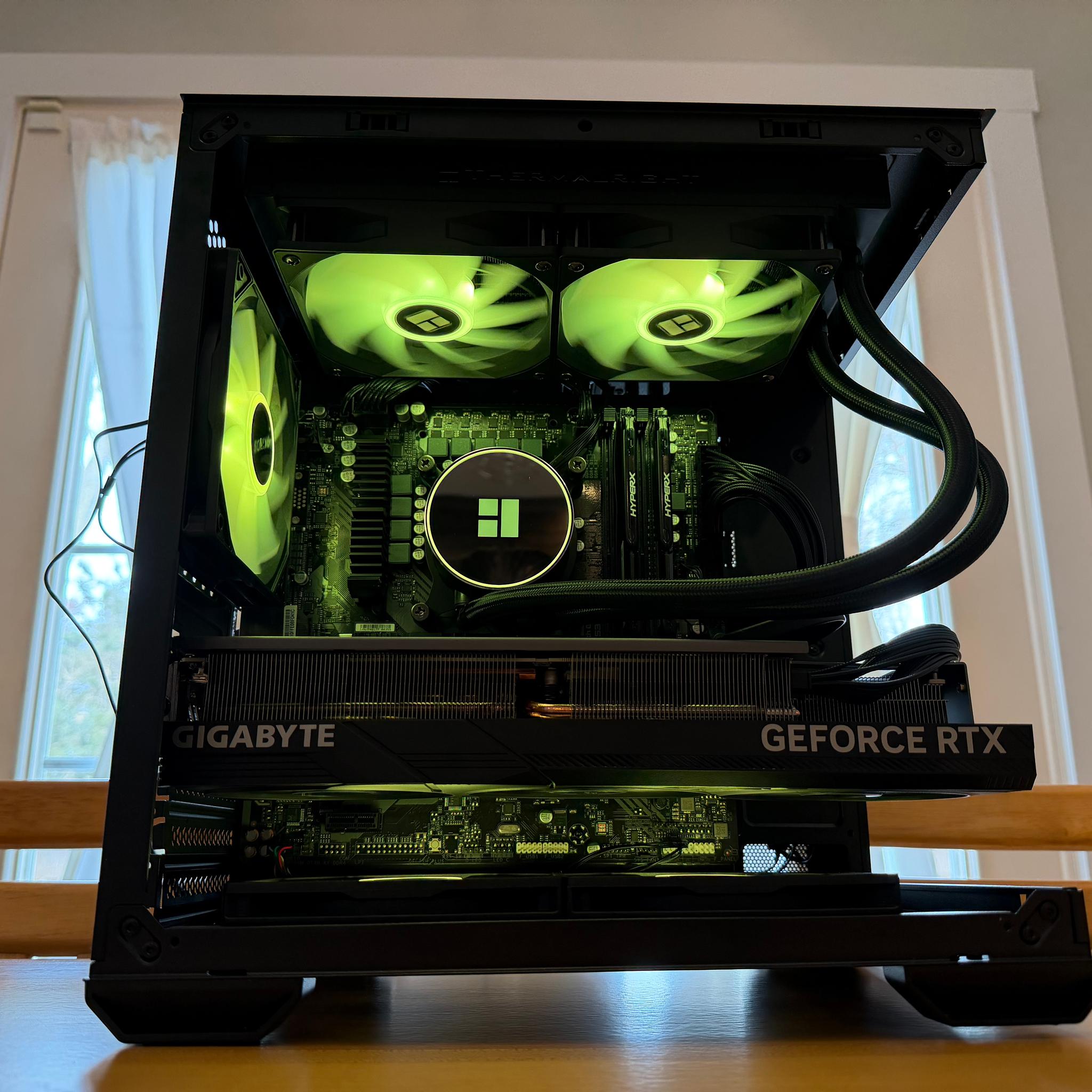 Optimistic Nocturne, An Elegant PC RTX 4080 Super 16gb, i9-13900K, 32gb Ram, 1tb SSD PC