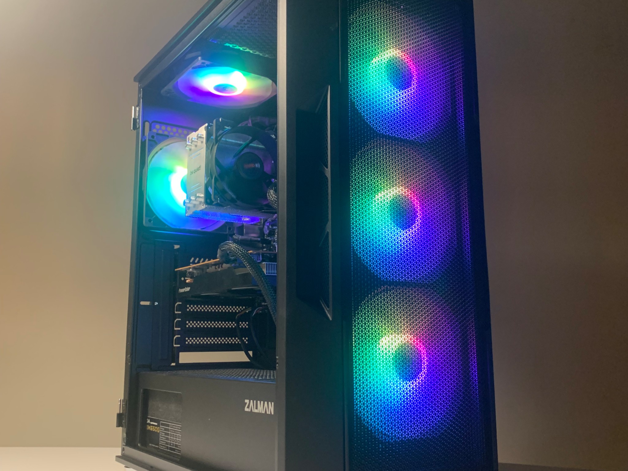 RX 6600 - Ryzen 5 3600X - 24 GB RAM - 1.25 TB Storage - TEAM RED GAMING PC