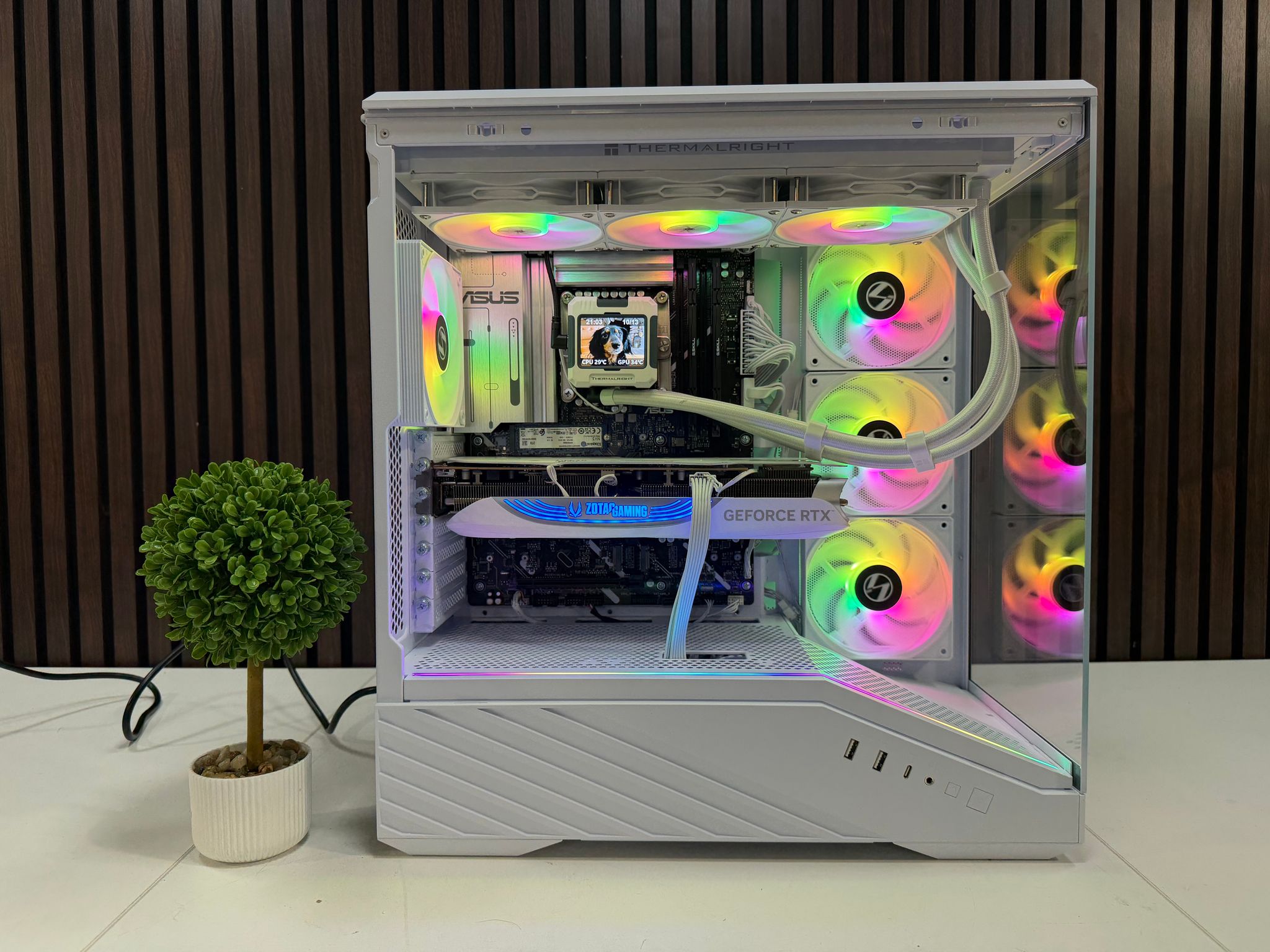 RTX 4080 | Intel Ultra 9 285k | 32GB DDR5 | 2TB M.2 | 1000 Watt Gold PSU | LCD AIO