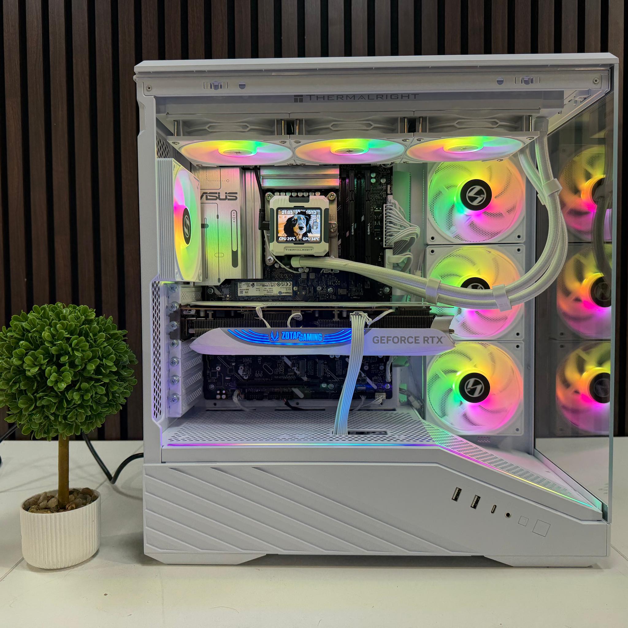 RTX 4080 | Intel Ultra 9 285k | 32GB DDR5 | 2TB M.2 | 1000 Watt Gold PSU | LCD AIO