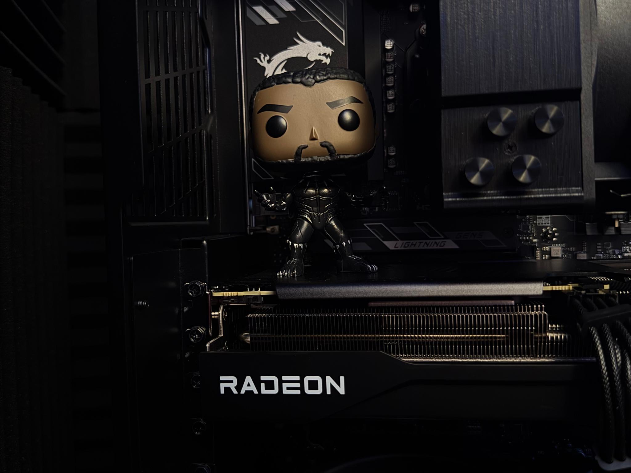 |The Black Panther Gaming PC|RX 9060 XT 16 GB|16 GB DDR5 6000|Ryzen 5 7600X3D|512 GB NVMe|ALL BLACK|
