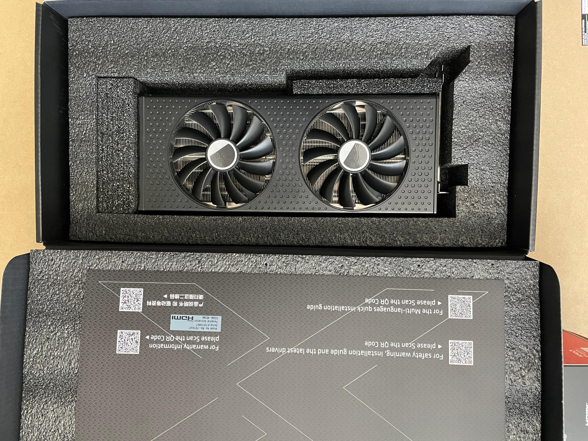XFX SWFT 210 AMD Radeon RX 7800XT 16GB