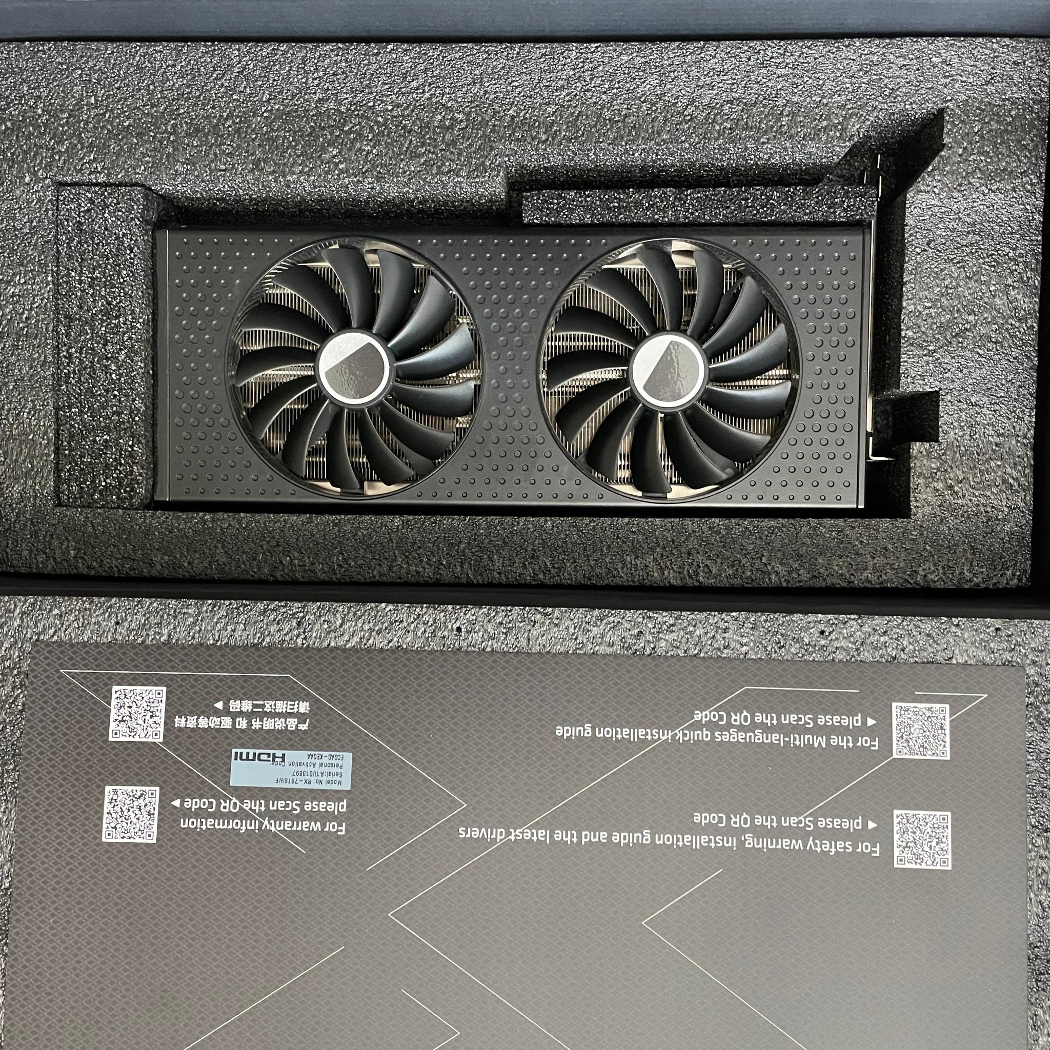 XFX SWFT 210 AMD Radeon RX 7800XT 16GB