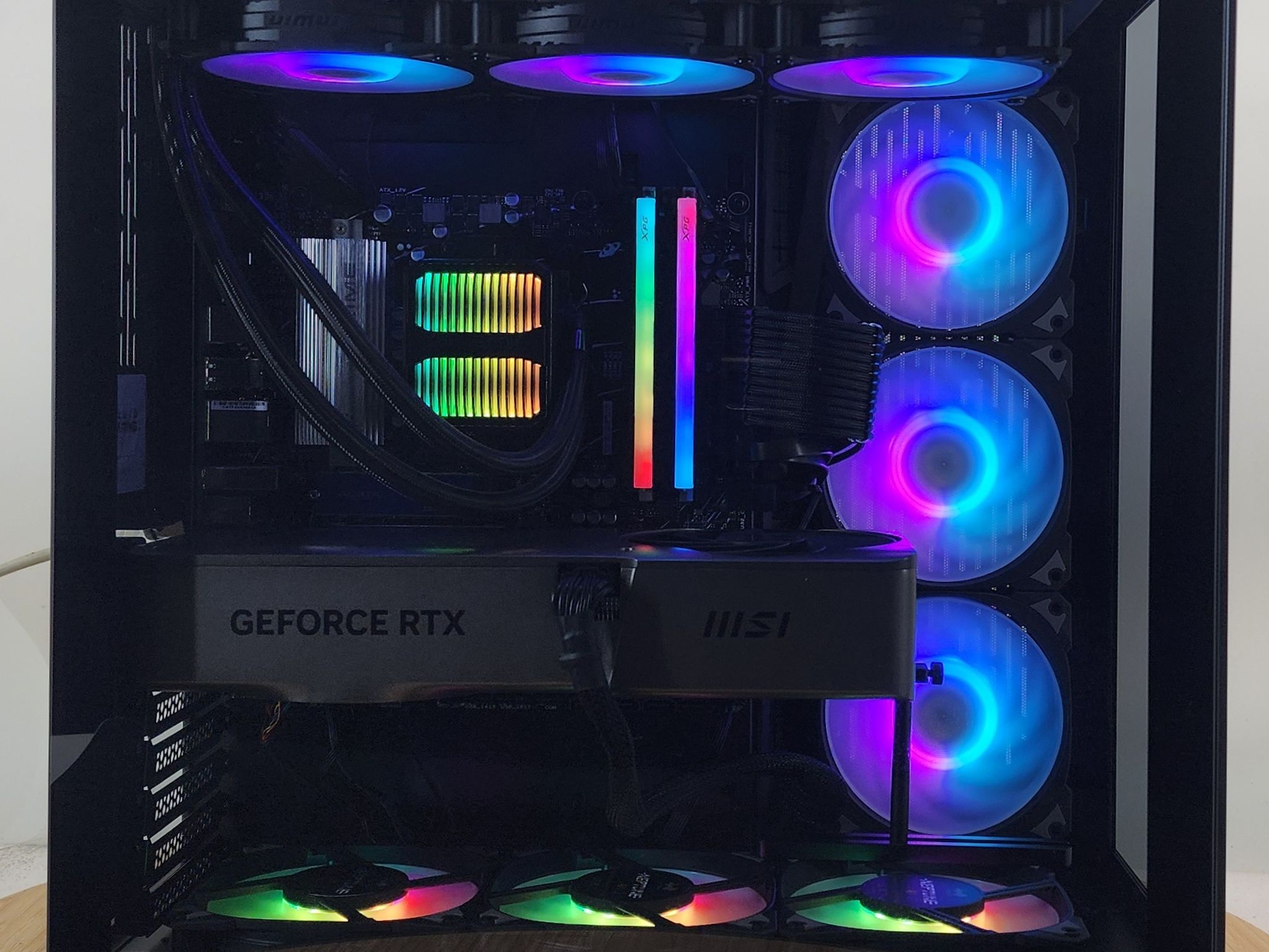 Gaming PC Ryzen 9 7950X 32GB RAM 1TB SSD RTX 4070 Ti SUPER 16GB Win11 Computer
