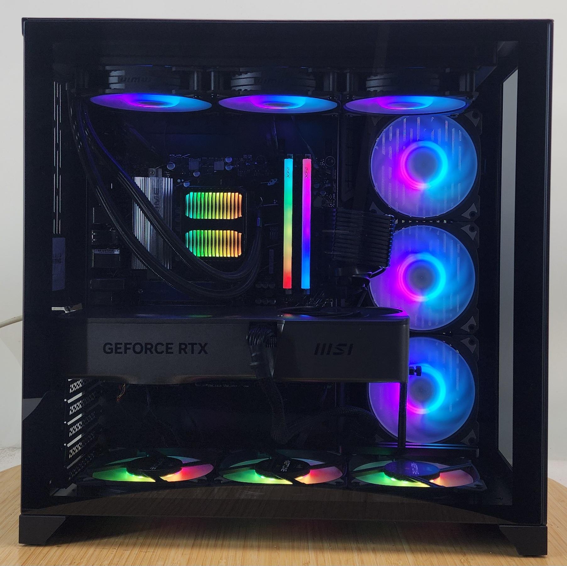 Gaming PC Ryzen 9 7950X 32GB RAM 1TB SSD RTX 4070 Ti SUPER 16GB Win11 Computer