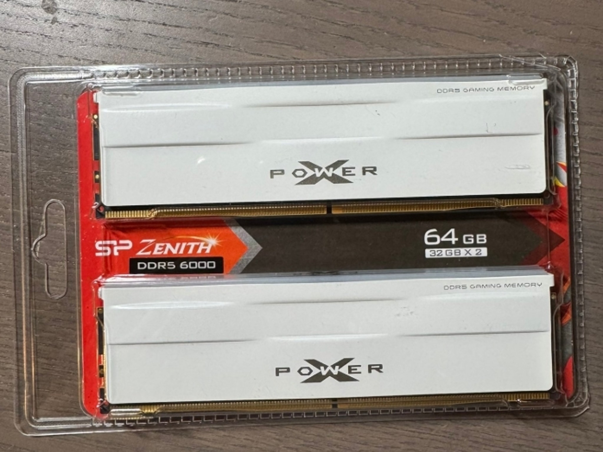 Silicon Power DDR5 64GB (2x32GB) Zenith 6000MT/s (PC5-48000) 288-pin CL30 1.35V