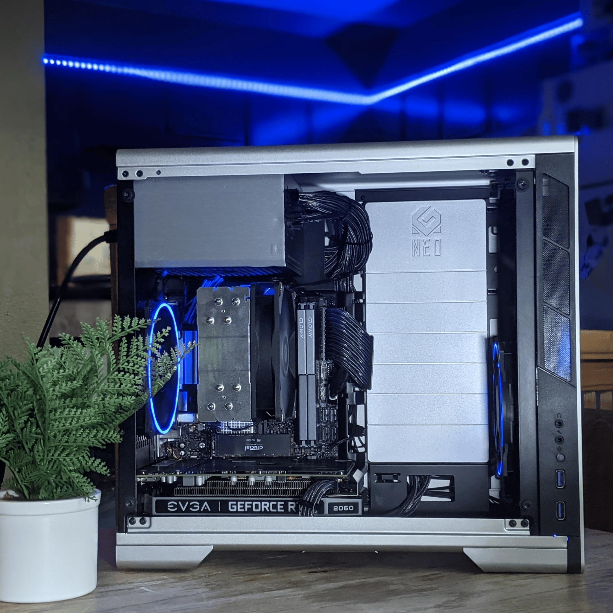 ITX I5 12400 RTX 2060 gaming PC 