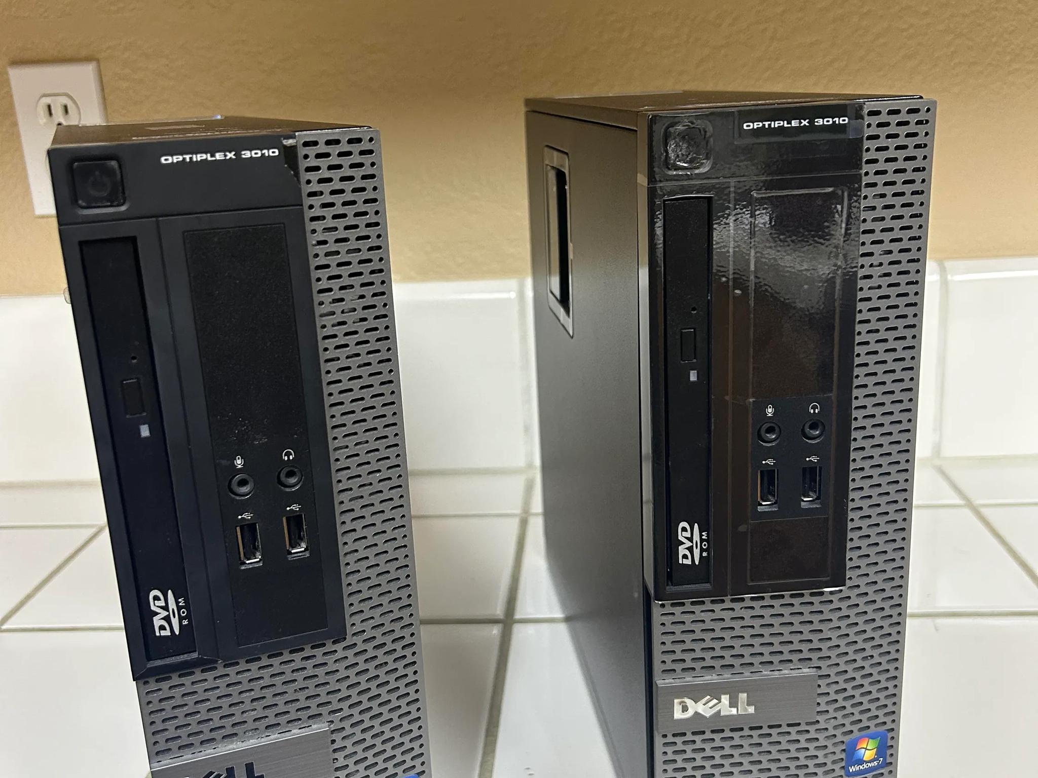 2 Dell OptiPlex 3010 SSF (To Be Upgraded | i5 3470 | DVD Player )