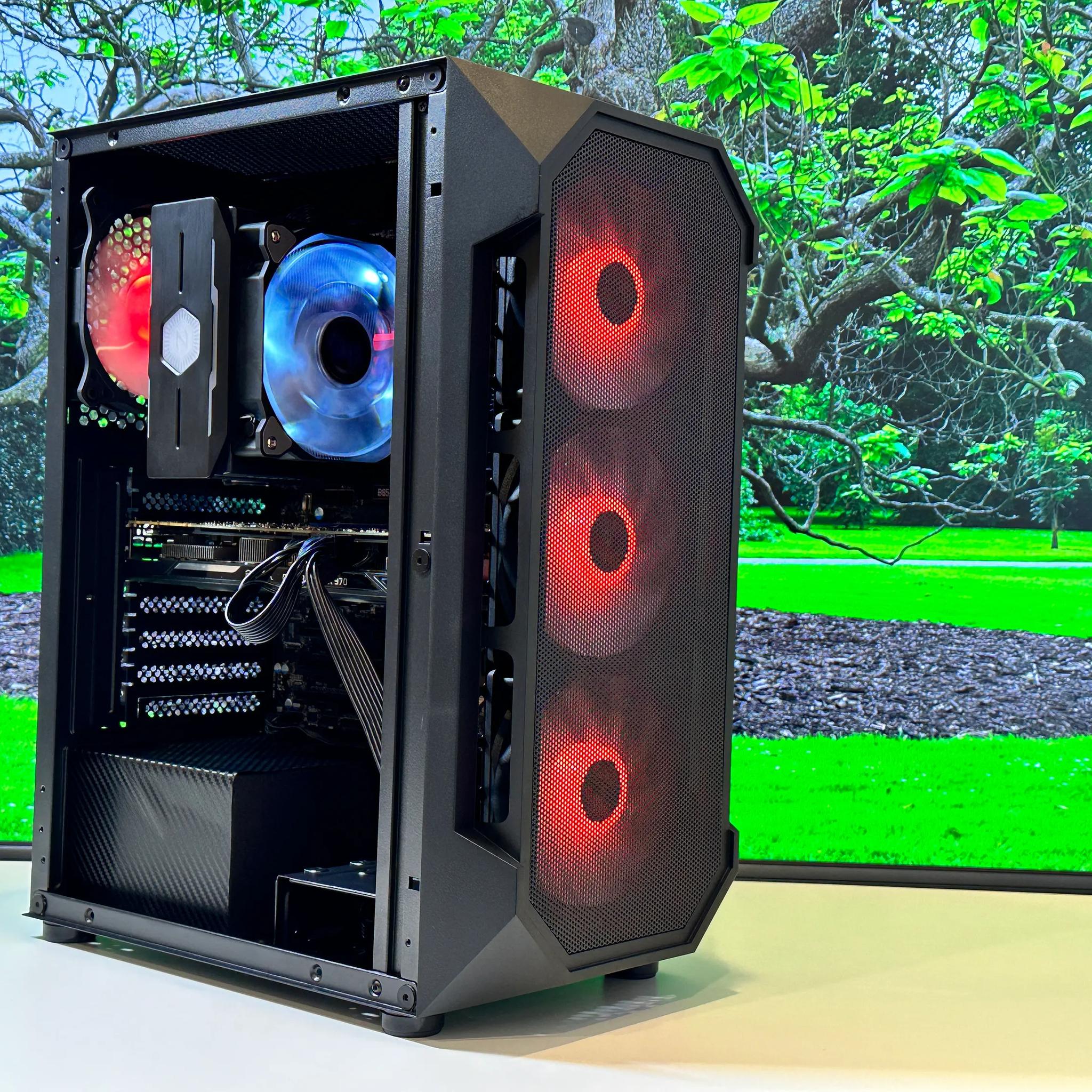 🔫💣For the 💵 💰-Budget Gaming PC-Nvidia GTX 970-Intel Xeon 1270 V3-16GB DDR4 RAM-500GB SSD