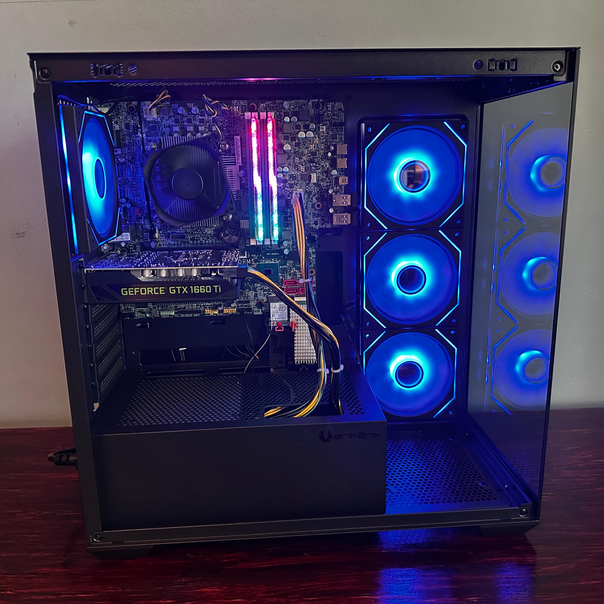 Budget Gamer - i7-8700 - GTX 1660ti - Case Swap Lenovo ThinkStation