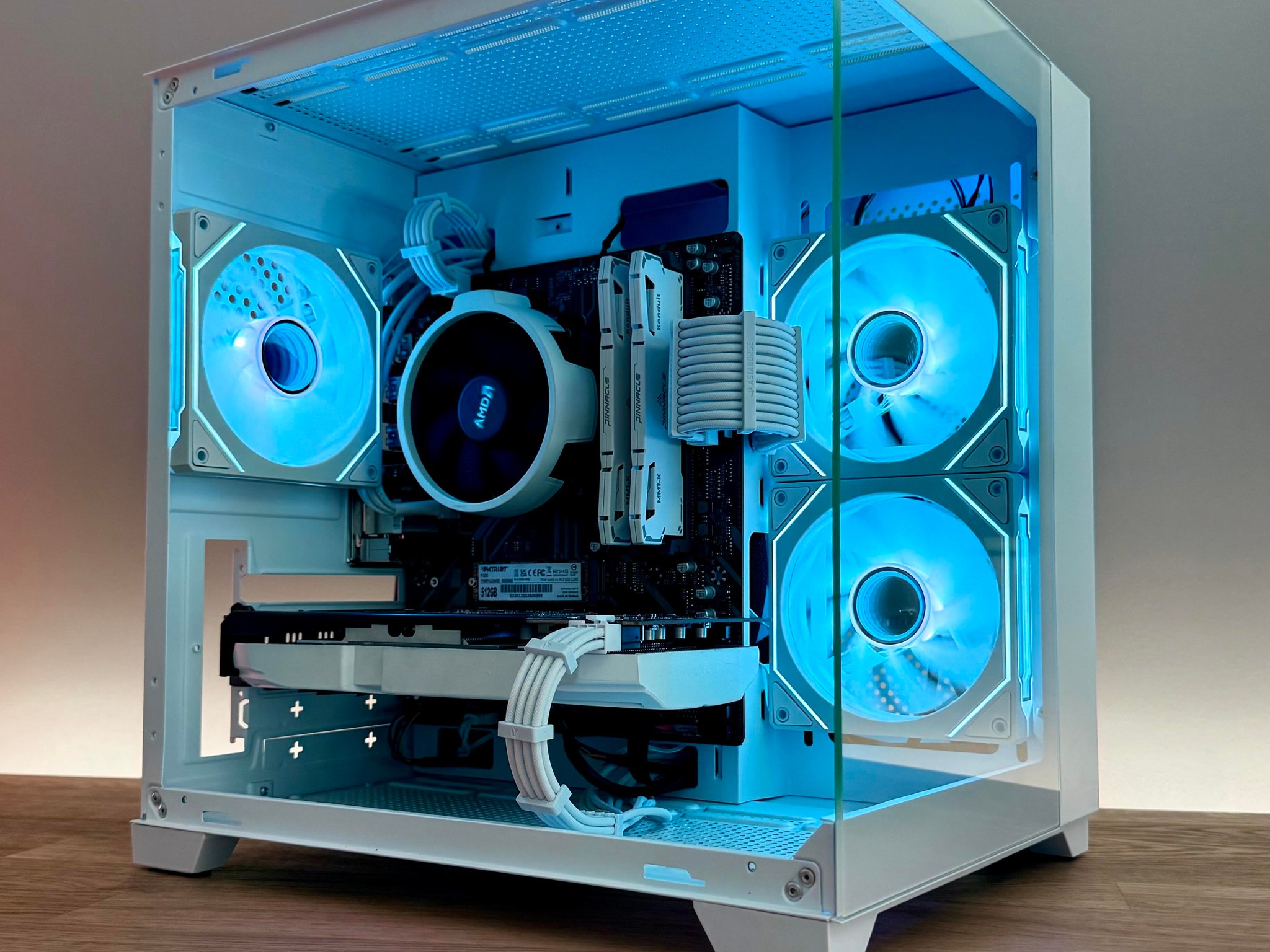 🎮 1080p Gaming PC | RX 580 8GB | Ryzen 5 5500 | 16GB RAM | 512GB M.2⚡
