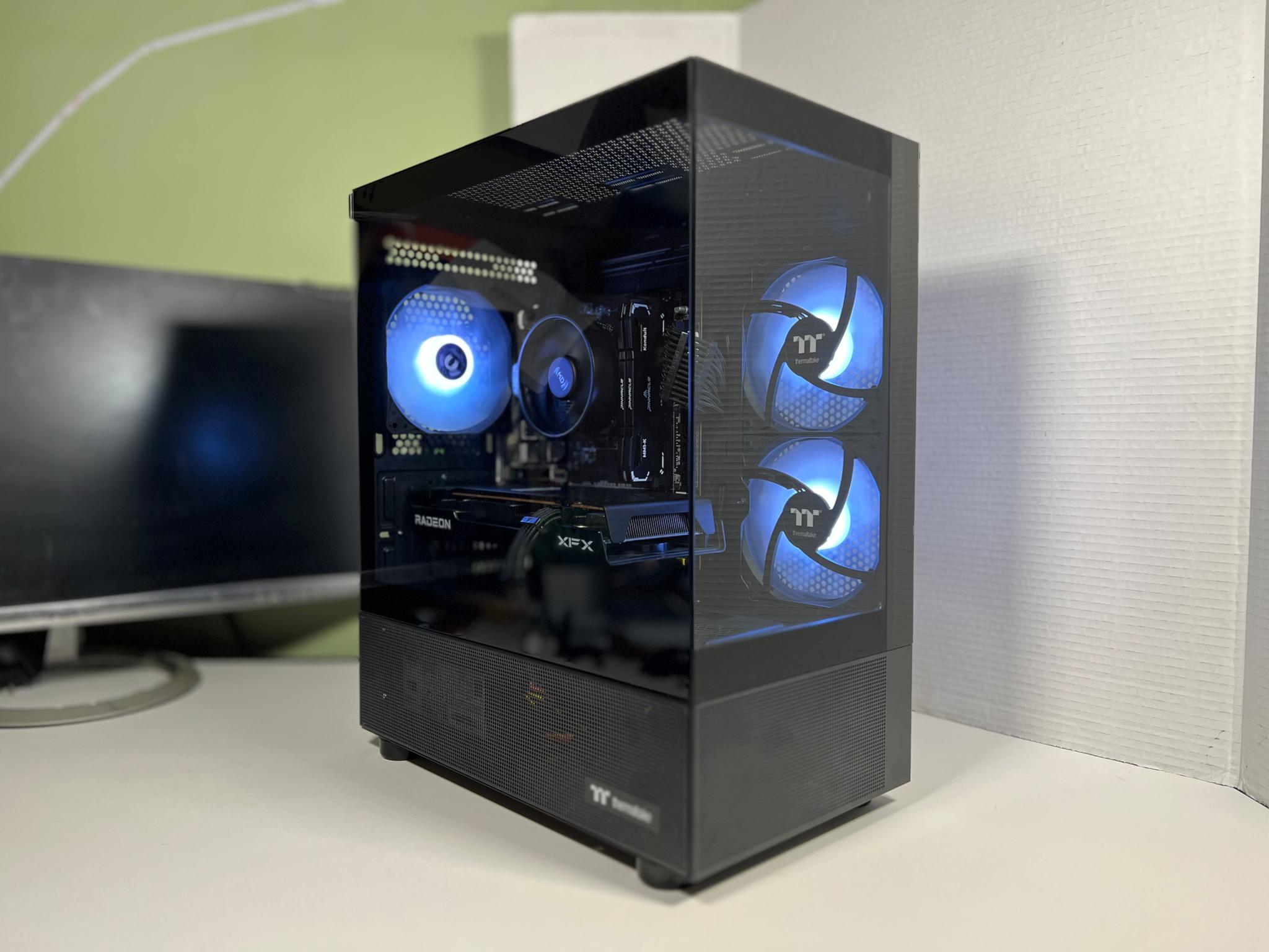 R5 5500 + RX 6600 XT | 32GB DDR4 | 2TB NVMe | E-Sports+ Gaming PC