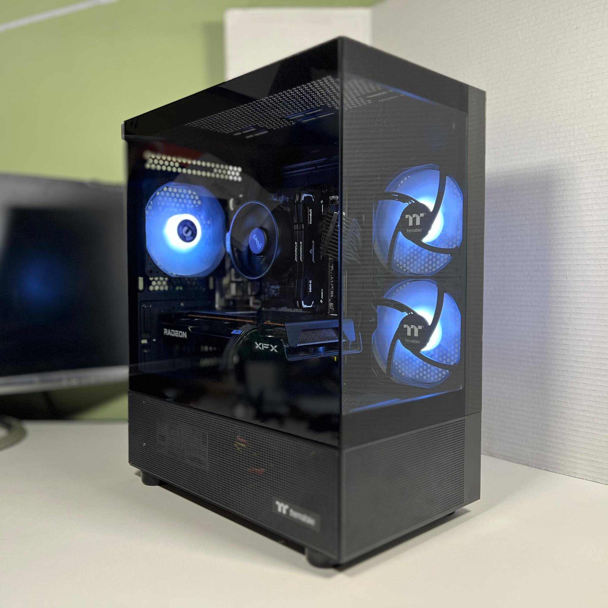 R5 5500 + RX 6600 XT | 32GB DDR4 | 2TB NVMe | E-Sports+ Gaming PC