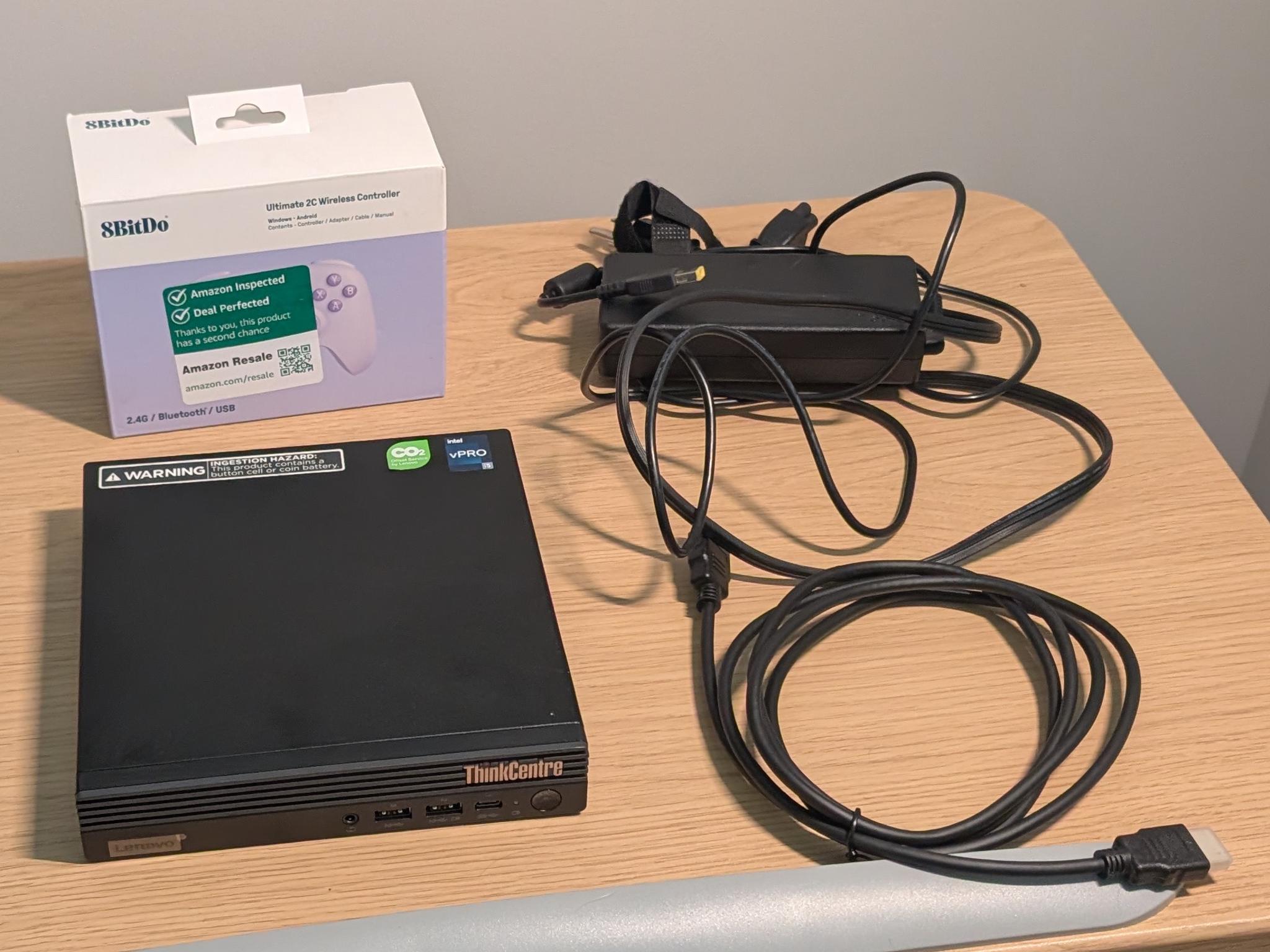 Refurbished Lenovo Workstation converted to Steam OS console with Bazzite