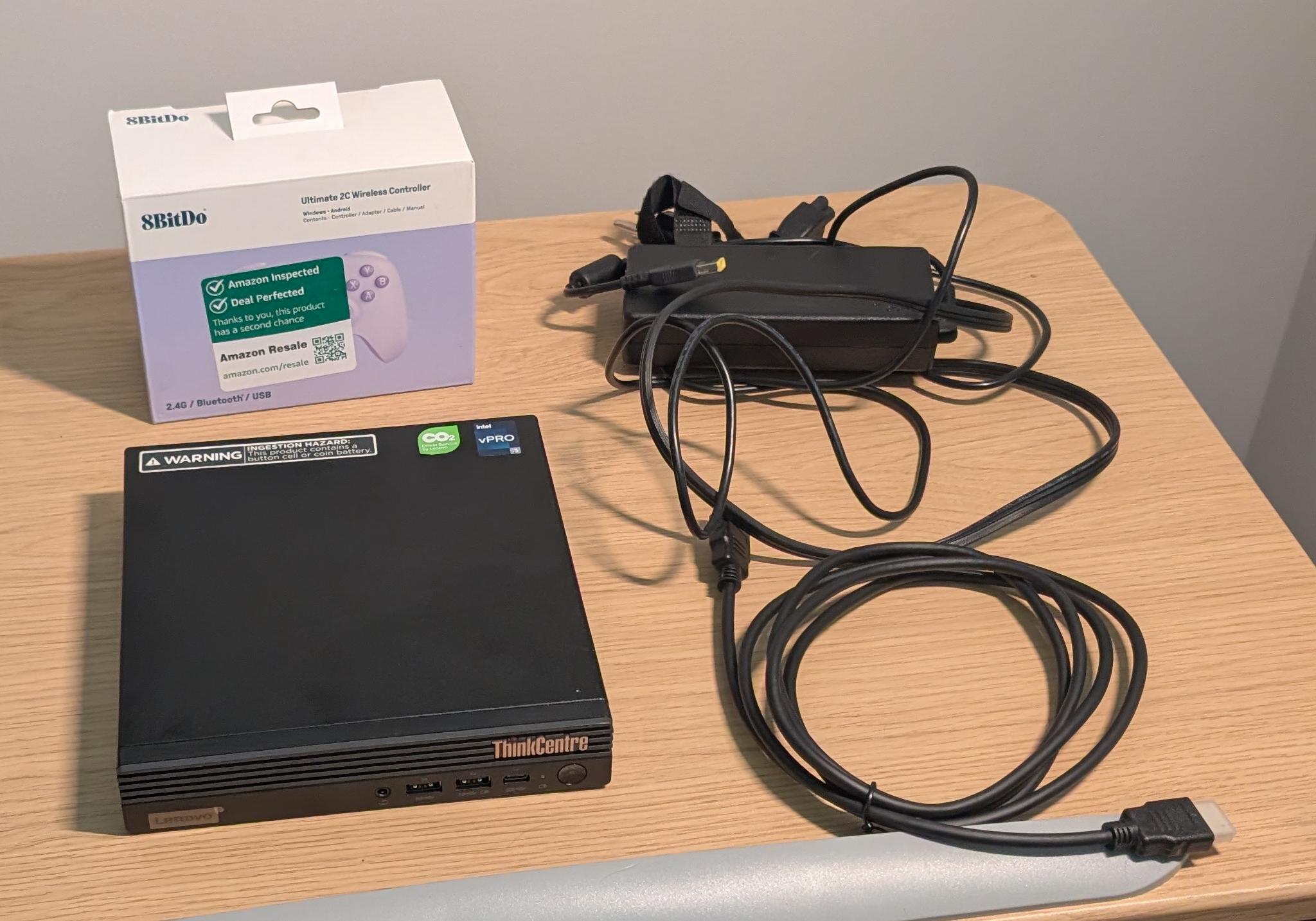 Refurbished Lenovo Workstation converted to Steam OS console with Bazzite