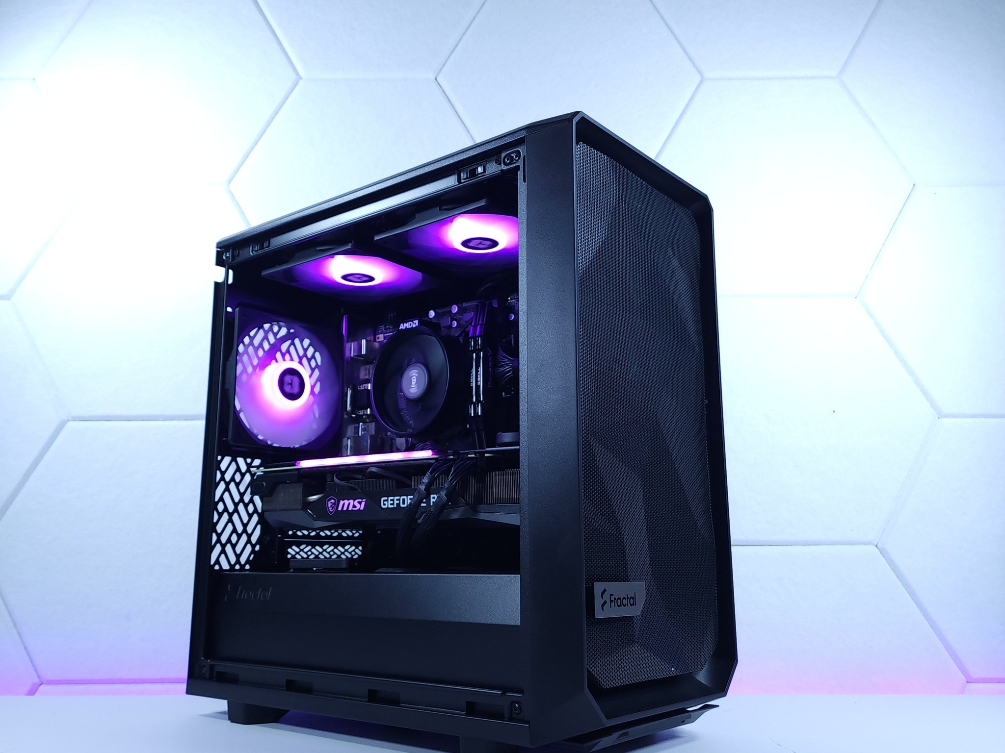 💜🖤RTX 3070 || Ryzen 5 5600GT || 1.5TB SSD* || 16GB 3200MHz DDR4 || 1080p/1440p Gaming Computer