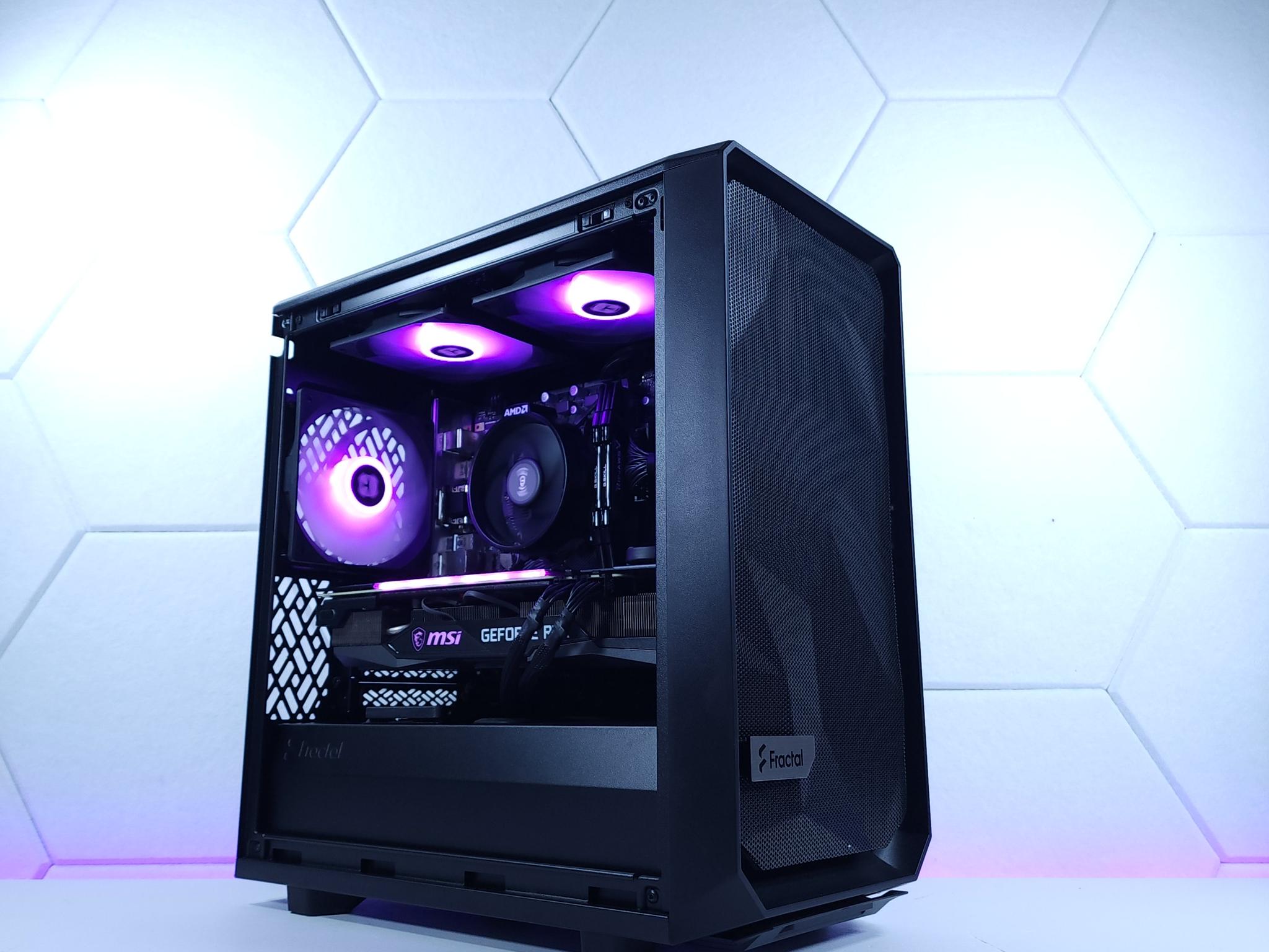 💜🖤RTX 3070 || Ryzen 5 5600GT || 1.5TB SSD* || 16GB 3200MHz DDR4 || 1080p/1440p Gaming Computer