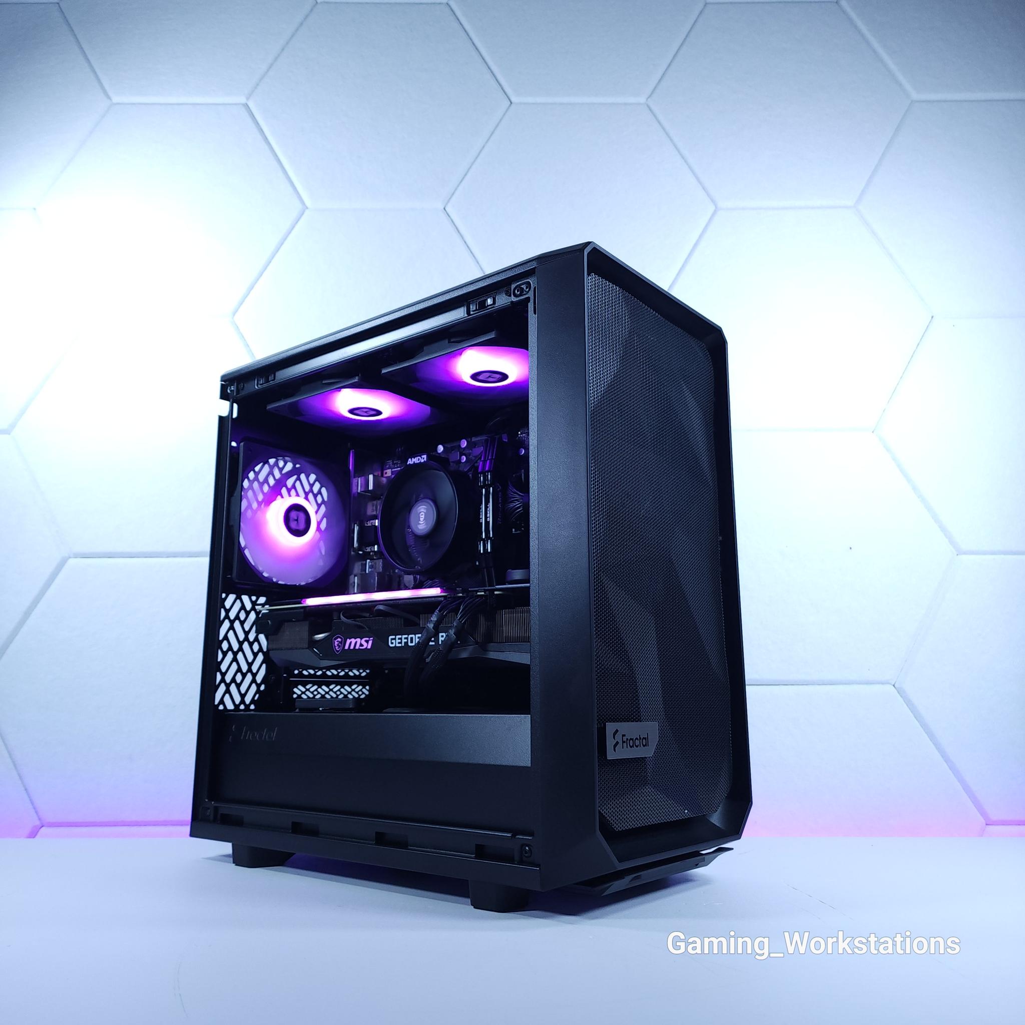 💜🖤RTX 3070 || Ryzen 5 5600GT || 1.5TB SSD* || 16GB 3200MHz DDR4 || 1080p/1440p Gaming Computer