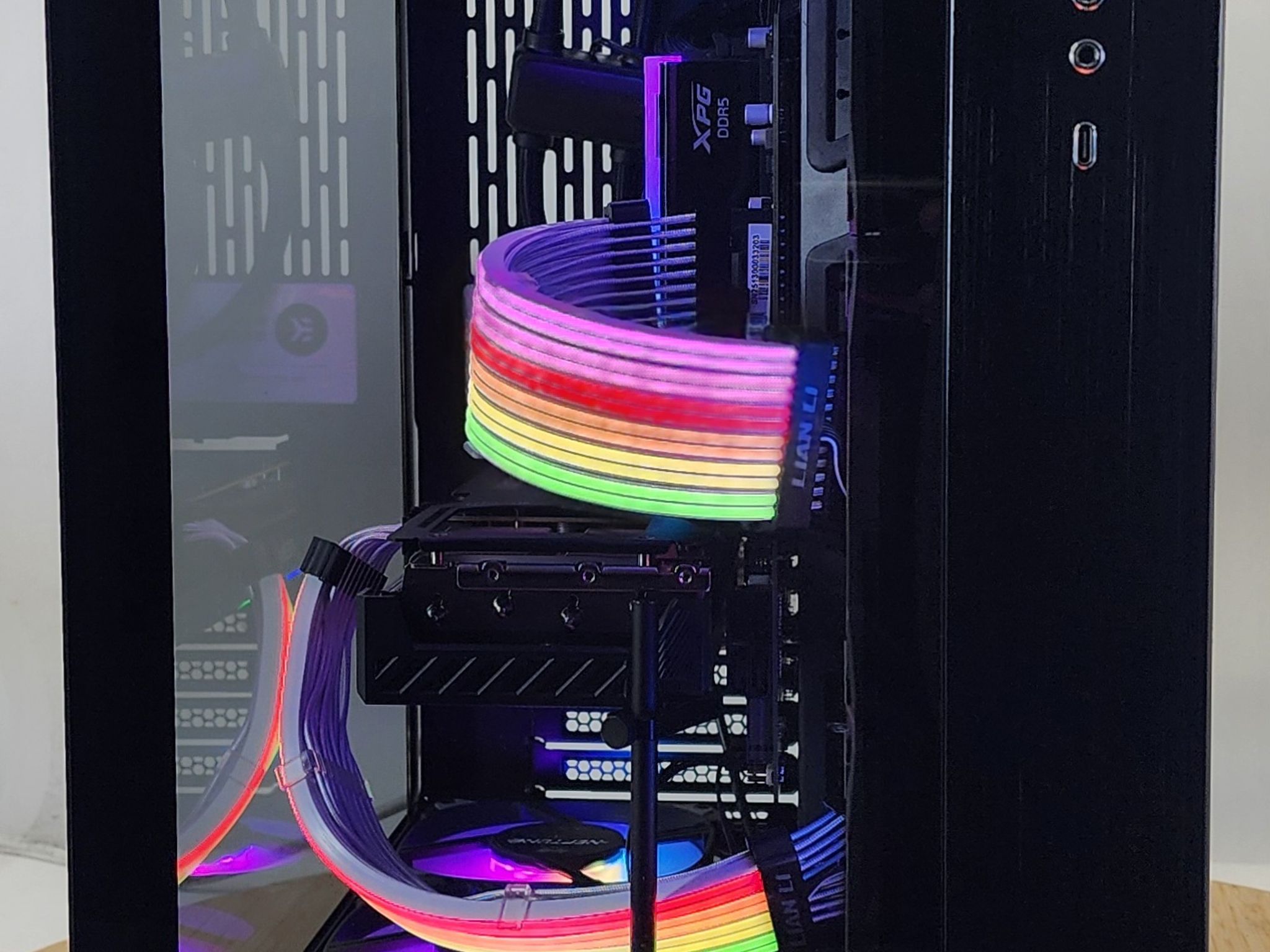Gaming PC Ryzen 7 7800X3D 32GB RAM 1TB SSD RX 9070 16GB Windows 11 Computer
