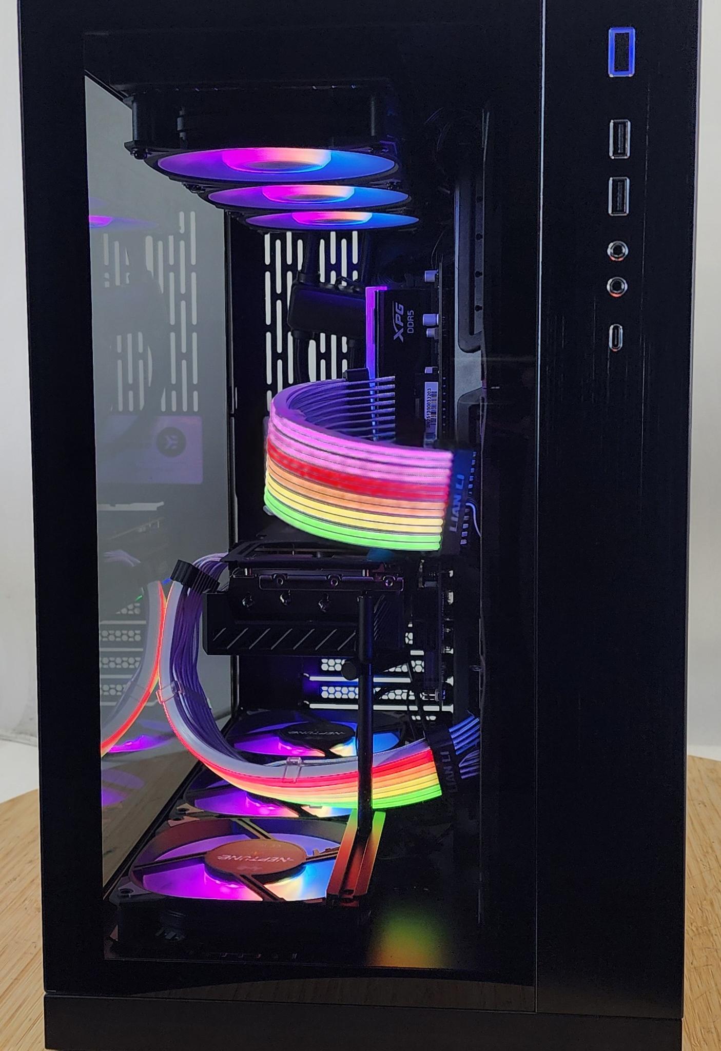 Gaming PC Ryzen 7 7800X3D 32GB RAM 1TB SSD RX 9070 16GB Windows 11 Computer