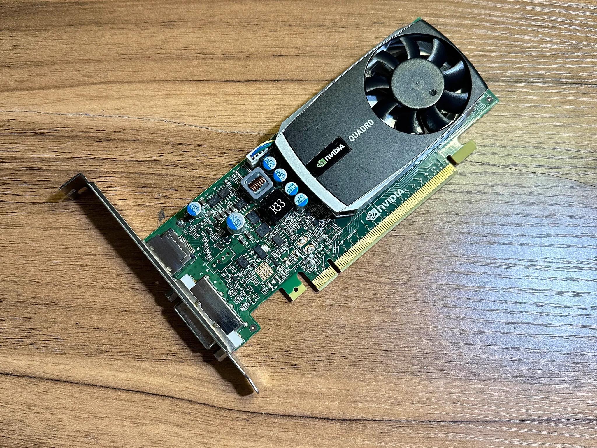 Nvidia Quadro 600 1GB GDDR3 Graphics Card 1x DisplayPort, 1x DVI