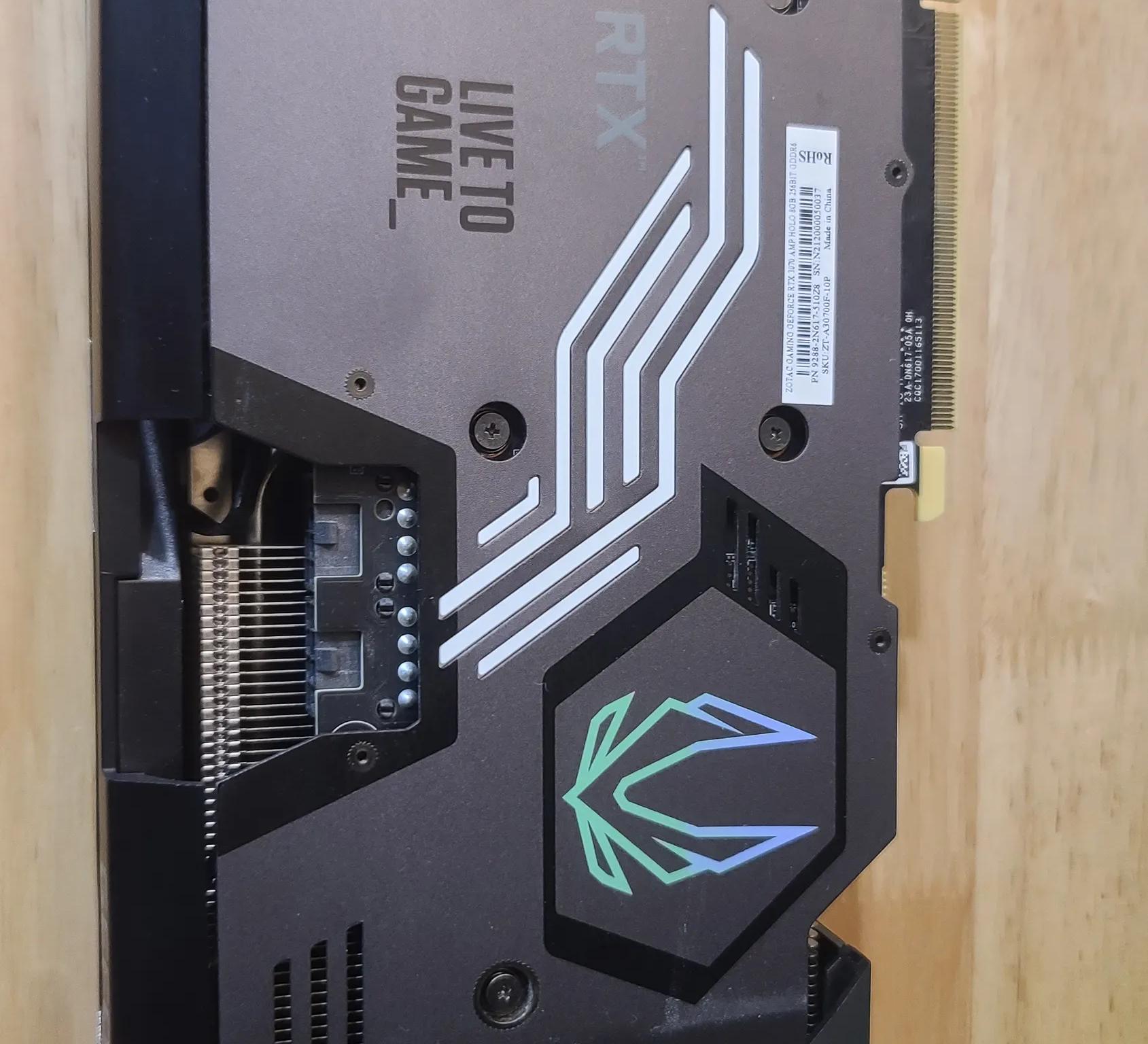 Zotac Nvidia RTX 3070 8GB Amp Holo Twin Fan Graphics Card