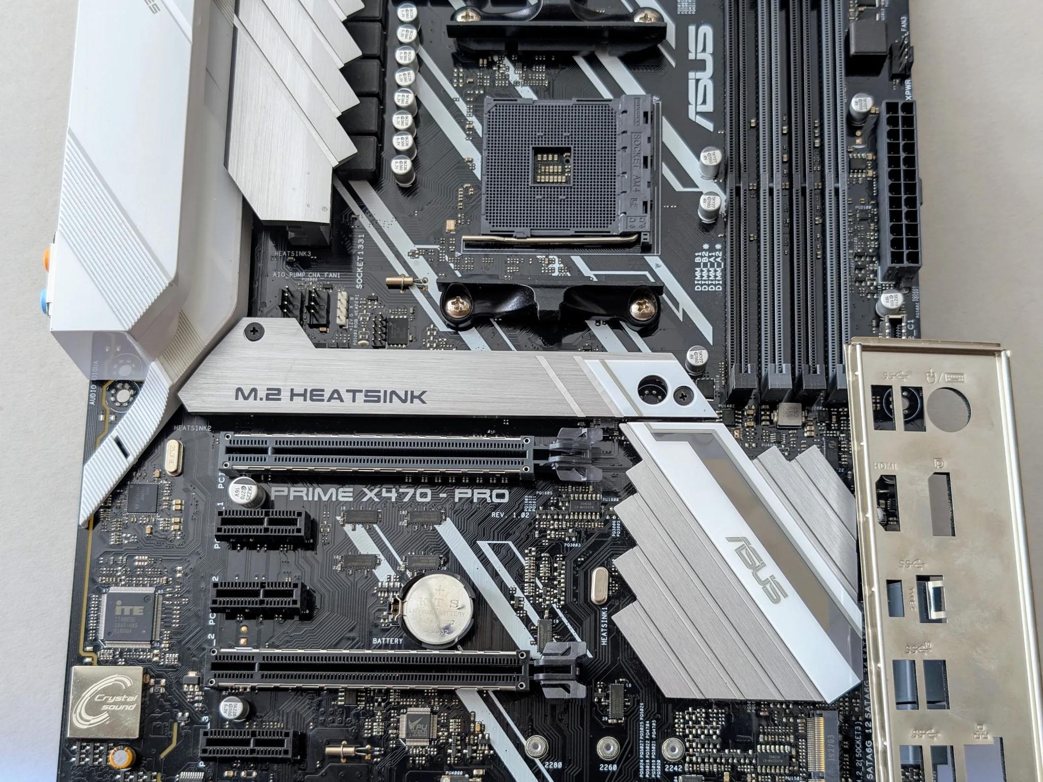 ⭐ASUS PRIME X470-PRO⭐ 5000 Ready! DDR4 AMD Socket AM4 ATX Motherboard