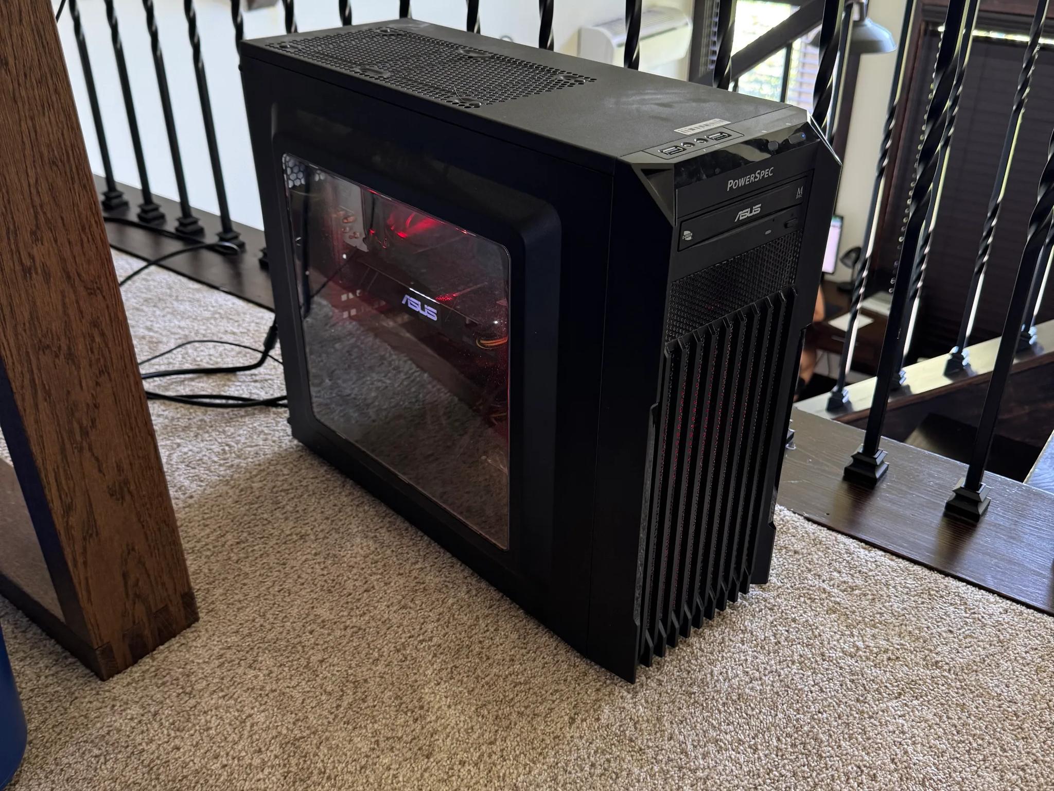 Used gaming PC (intel i7, NVidia 1070Ti)