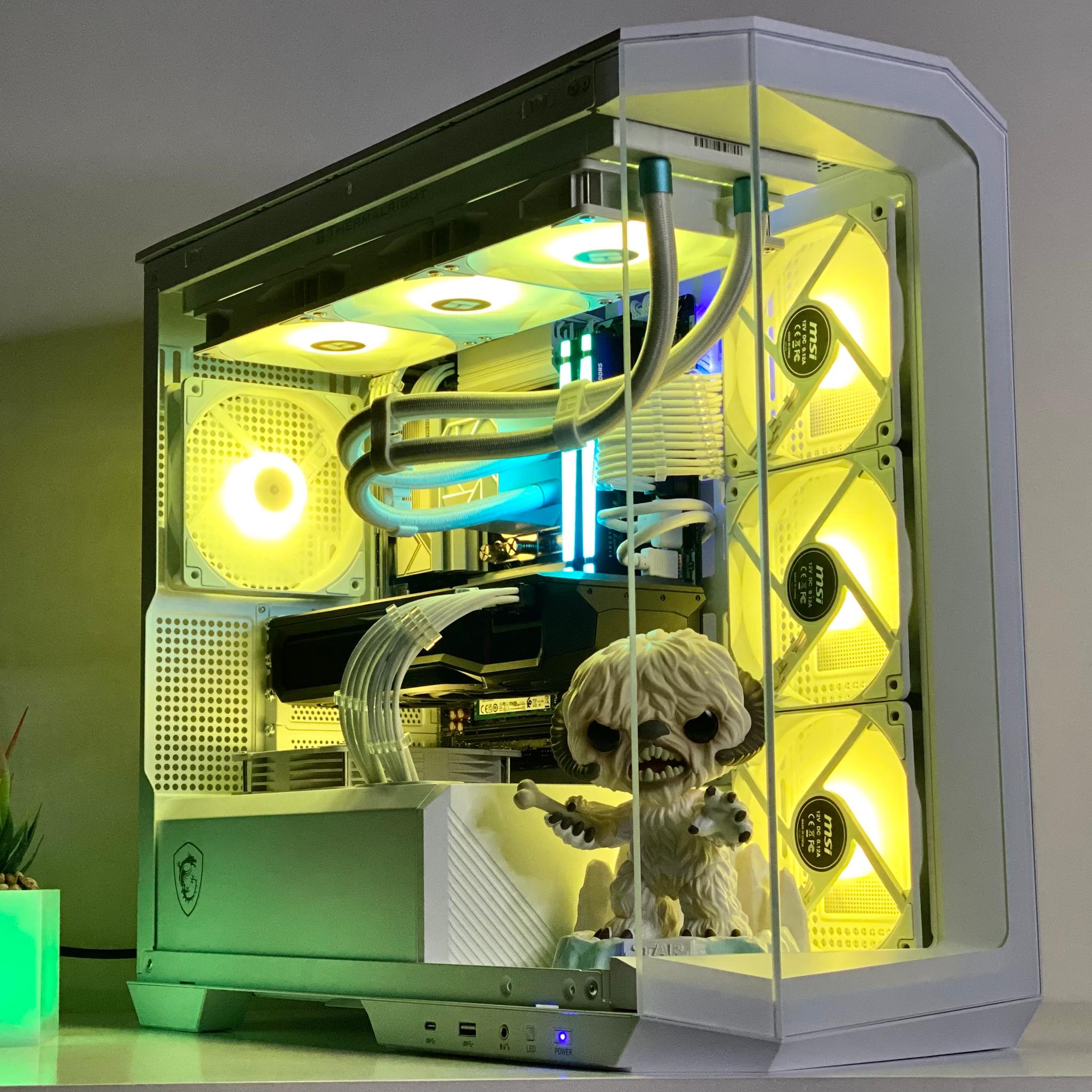 ❄️🥶-I7-Liquid-Cooled Pro Gaming Beast⚪️RX 7900XT 20GB ⚪️32GB RAM⚪️2TB NVMe M.2⚪️ Windows 11 Pro