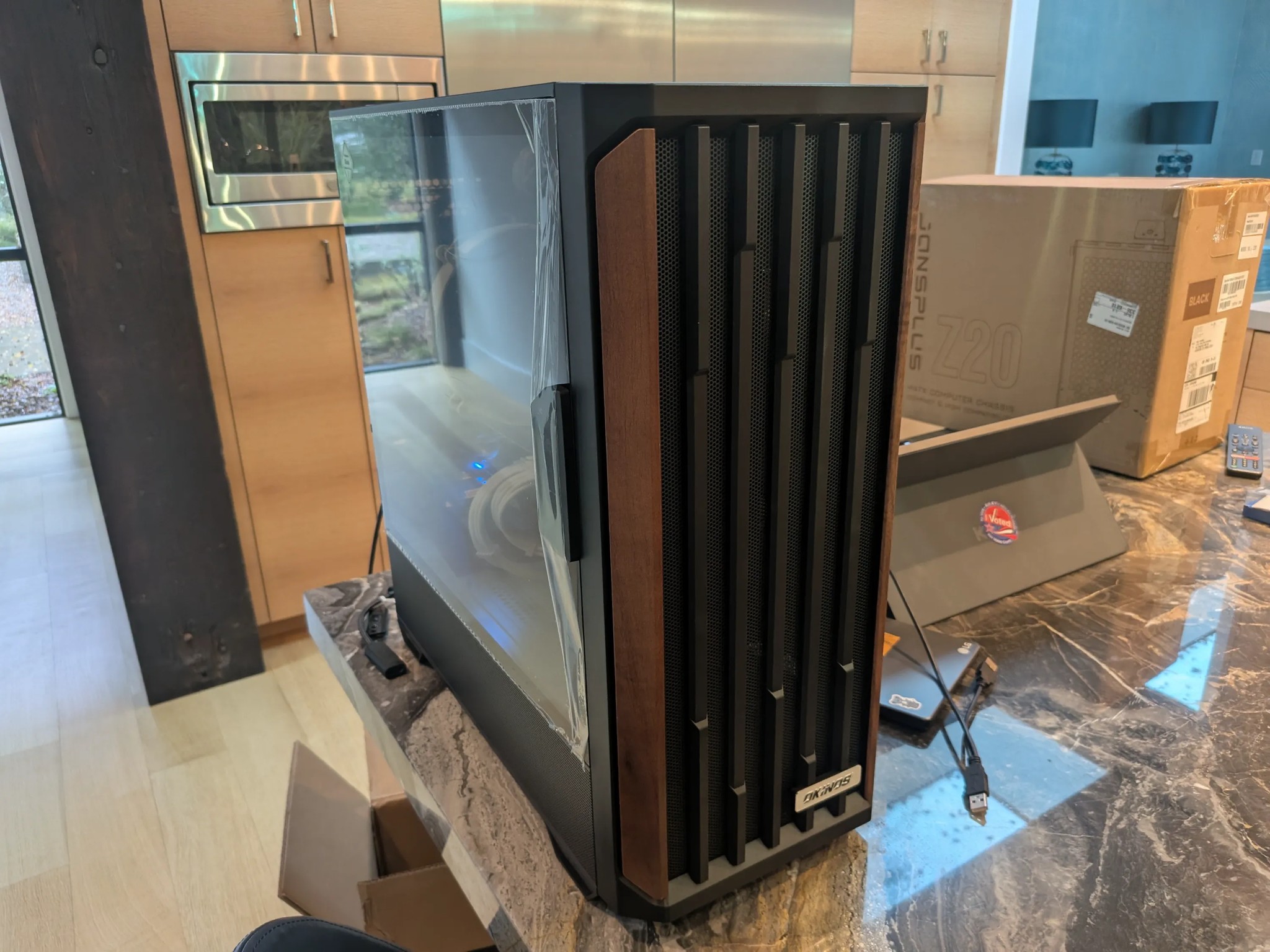 Walnut Wood & Noctua Gaming PC - AMD Ryzen 5 7500F, Radeon RX 7800XT, 32 GB DDR5, 2 TB SSD