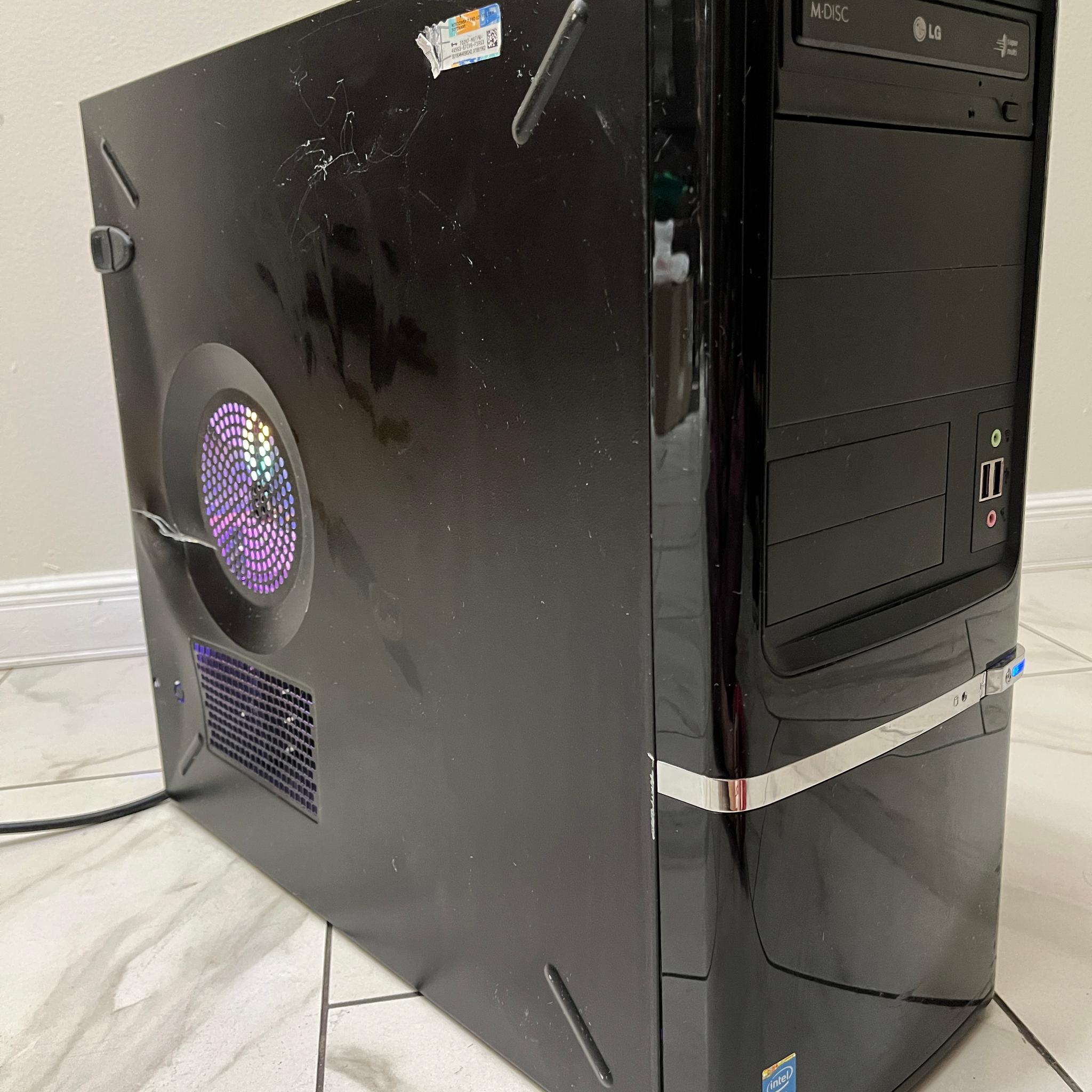 NVIDIA RTX 2070 Super, Intel i7-6700k, 16GB RAM, 500GB SSD, Sleeper Gaming PC w/ Wi-Fi & BT