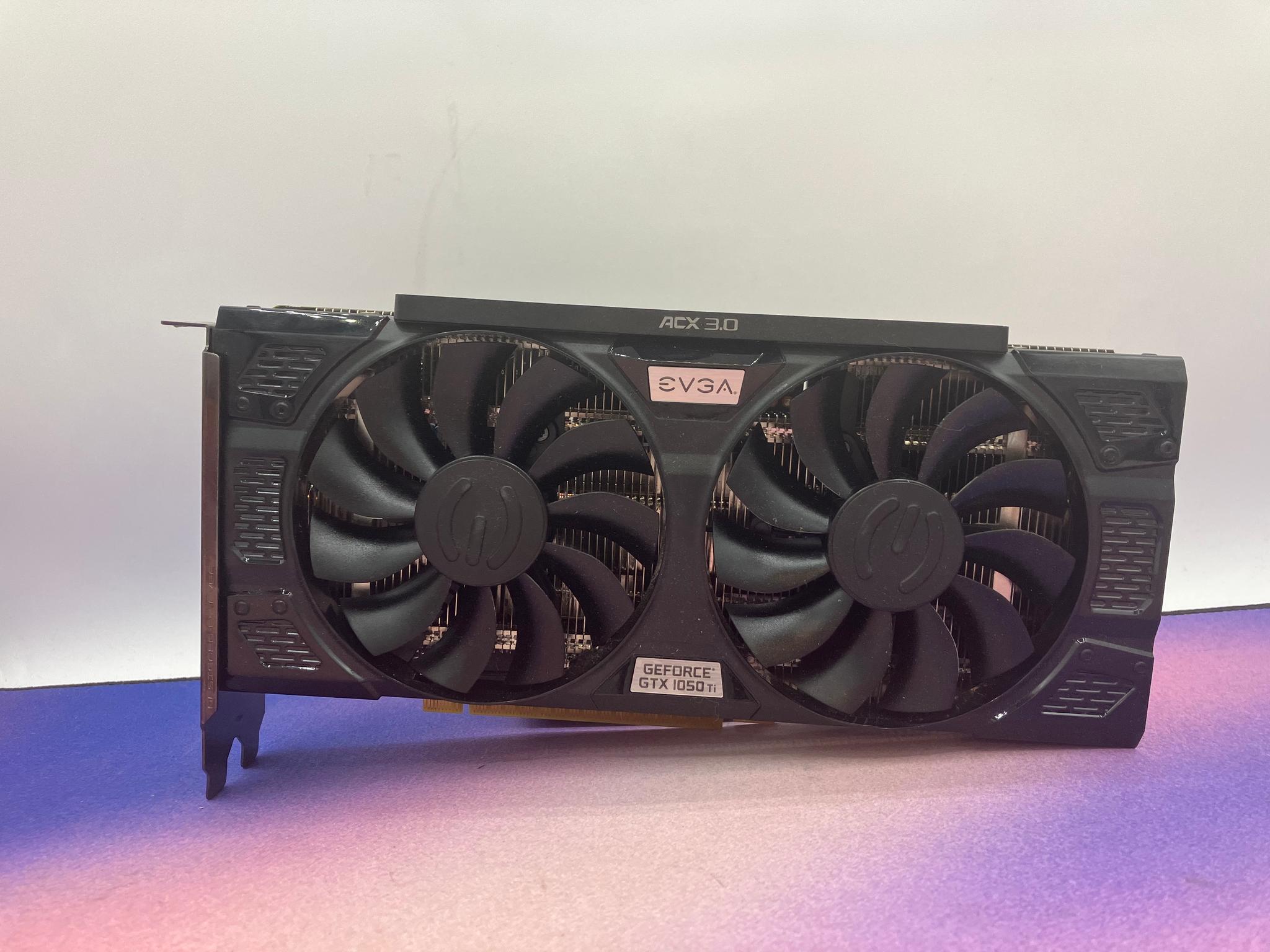 EVGA SSC GAMING ACX 3.0 GeForce GTX 1050 Ti