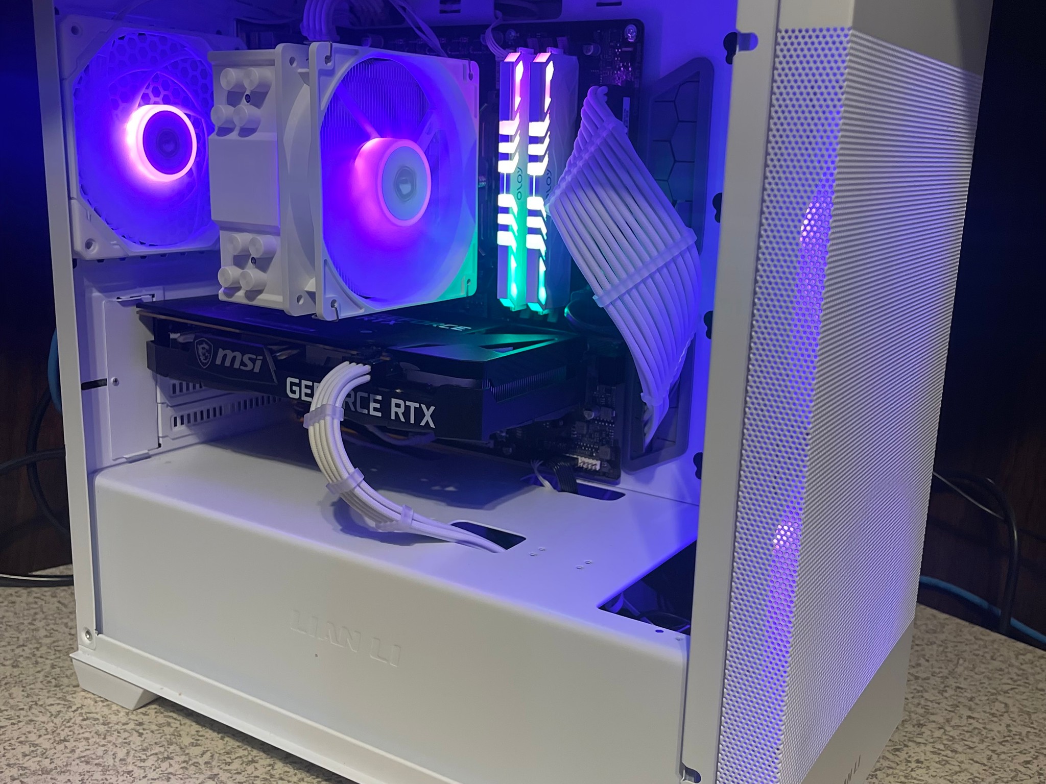 | Ice Saber | RTX 3060ti / i3 12100f | New Build |
