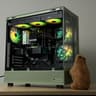 🍵💚 1440P MATCHA GAMING PC 💚🍵 | Ryzen 7 7700x | RTX 4070 Super | 32gb DDR5 | 1TB SSD - WIFI & BT
