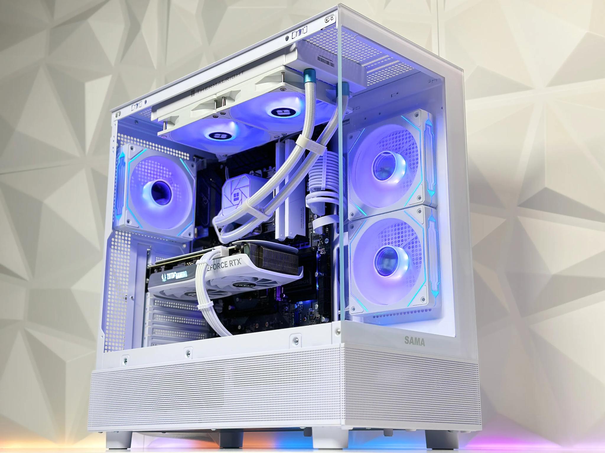 🐇🐰Liquid Cooled Gaming PC🐇Nvidia RTX 4070 12GB🐇Intel  12600KF 10 core🐇32GB DDR4🐇1TB NVME SSD