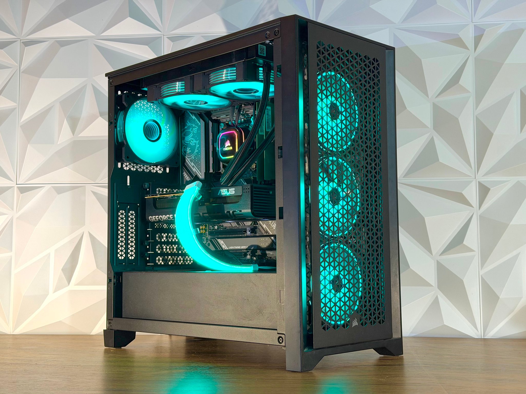 🔥 i9-12900 | RTX 5060 | 16GB DDR5 | 1TB SSD | Windows 11 Pro "CRIMSON CORE” Gaming PC 🔥